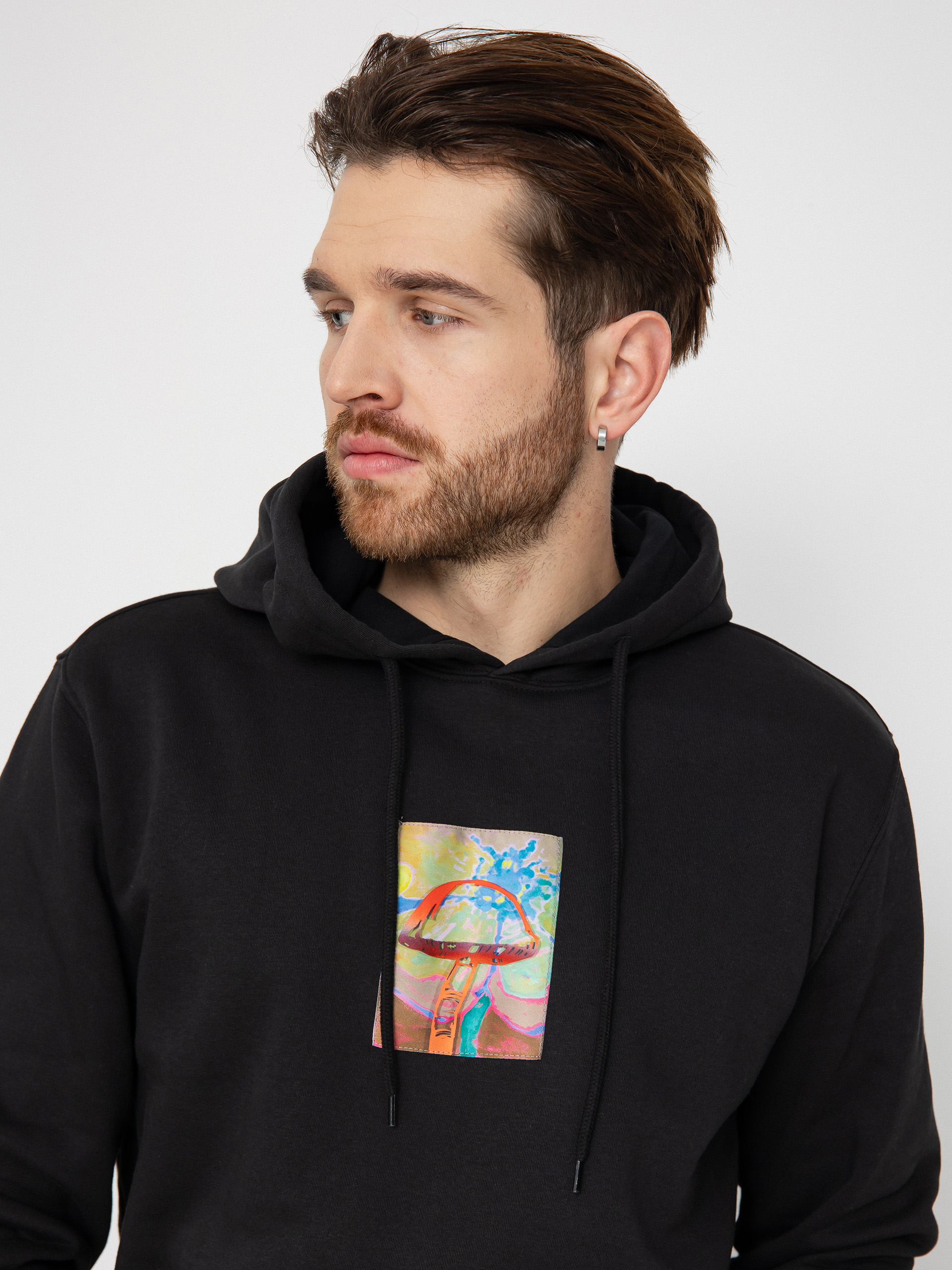 RVCA Sage HD Kapucnis pulóver (black)