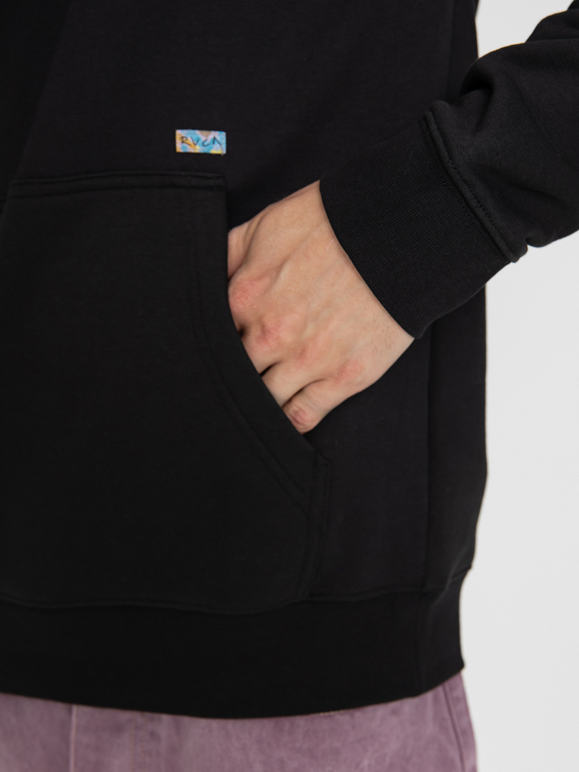 RVCA Sage HD Kapucnis pulóver (black)