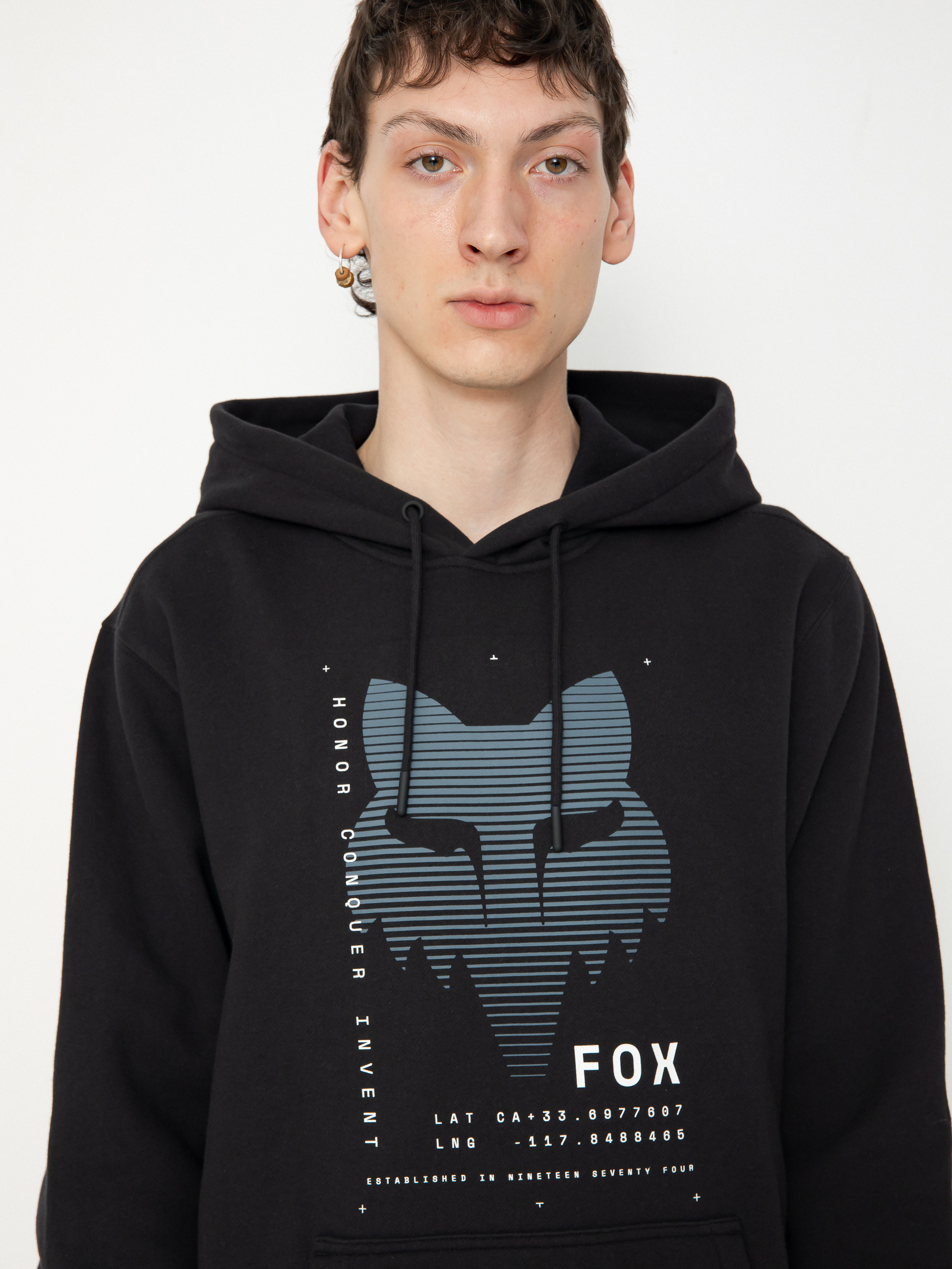 Fox Dispute HD Kapucnis pulóver (black)
