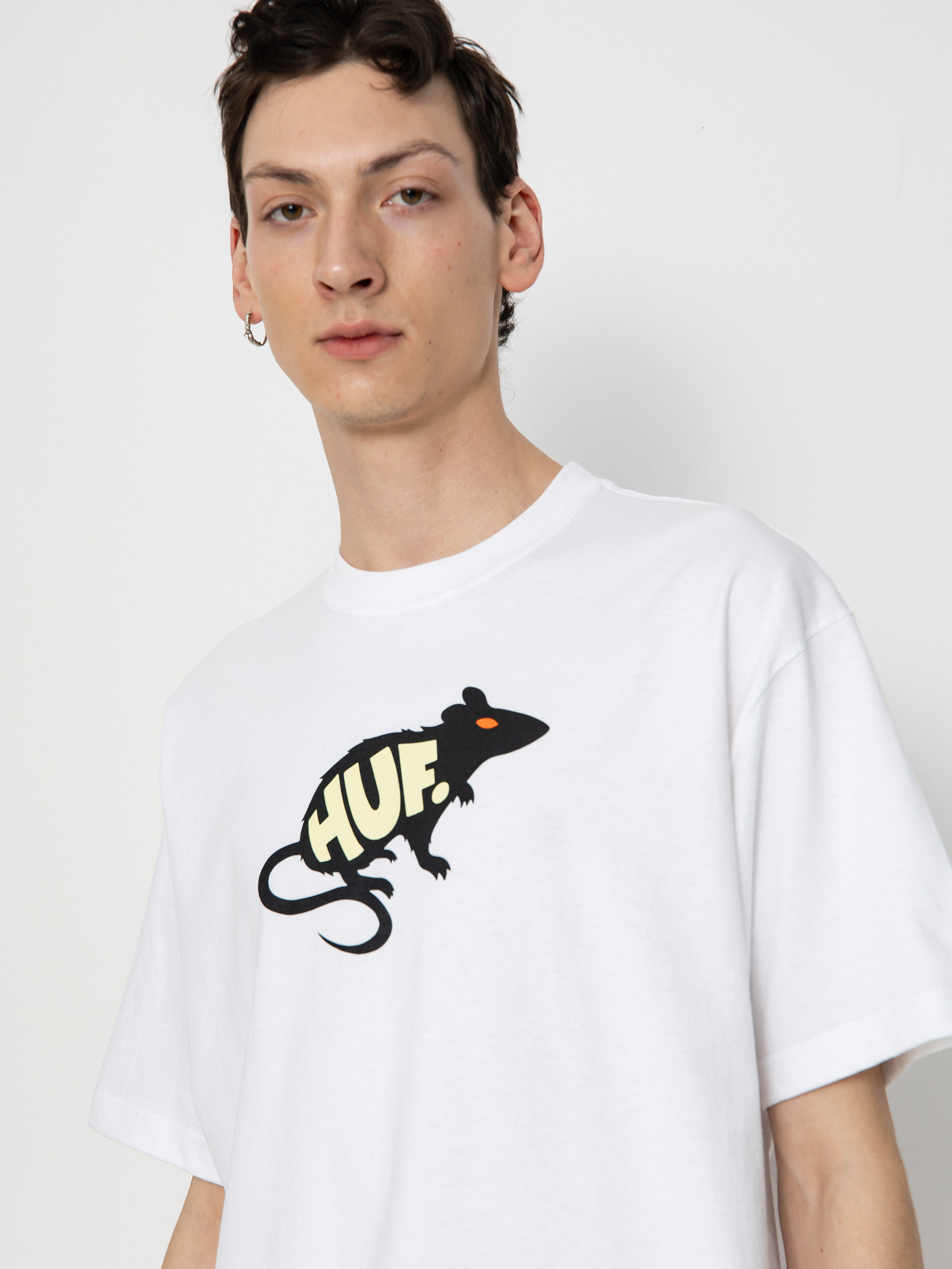 Póló HUF Mans Best Friend (white)