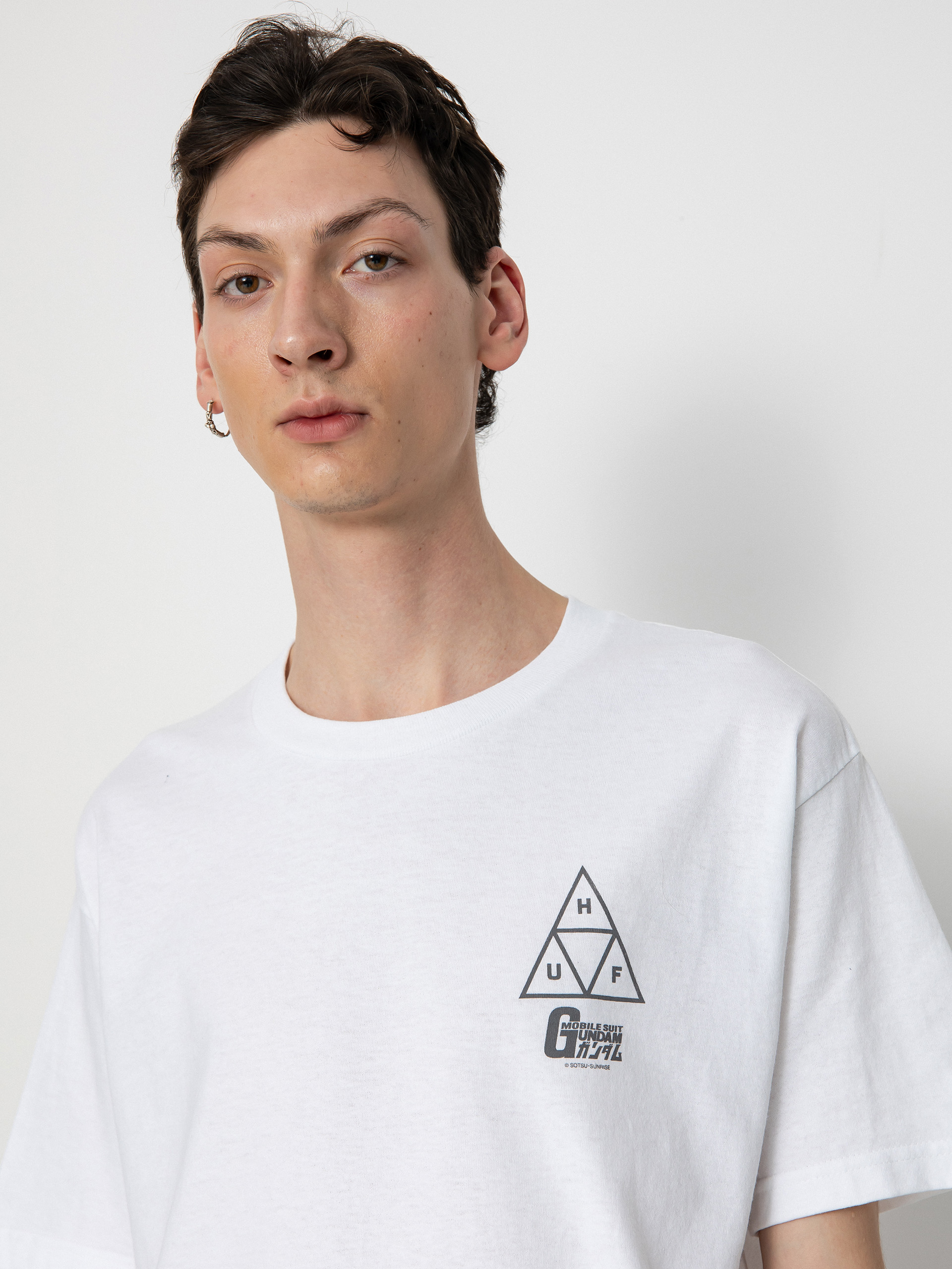 Póló HUF X Gundam Wing Gundam TT (white)