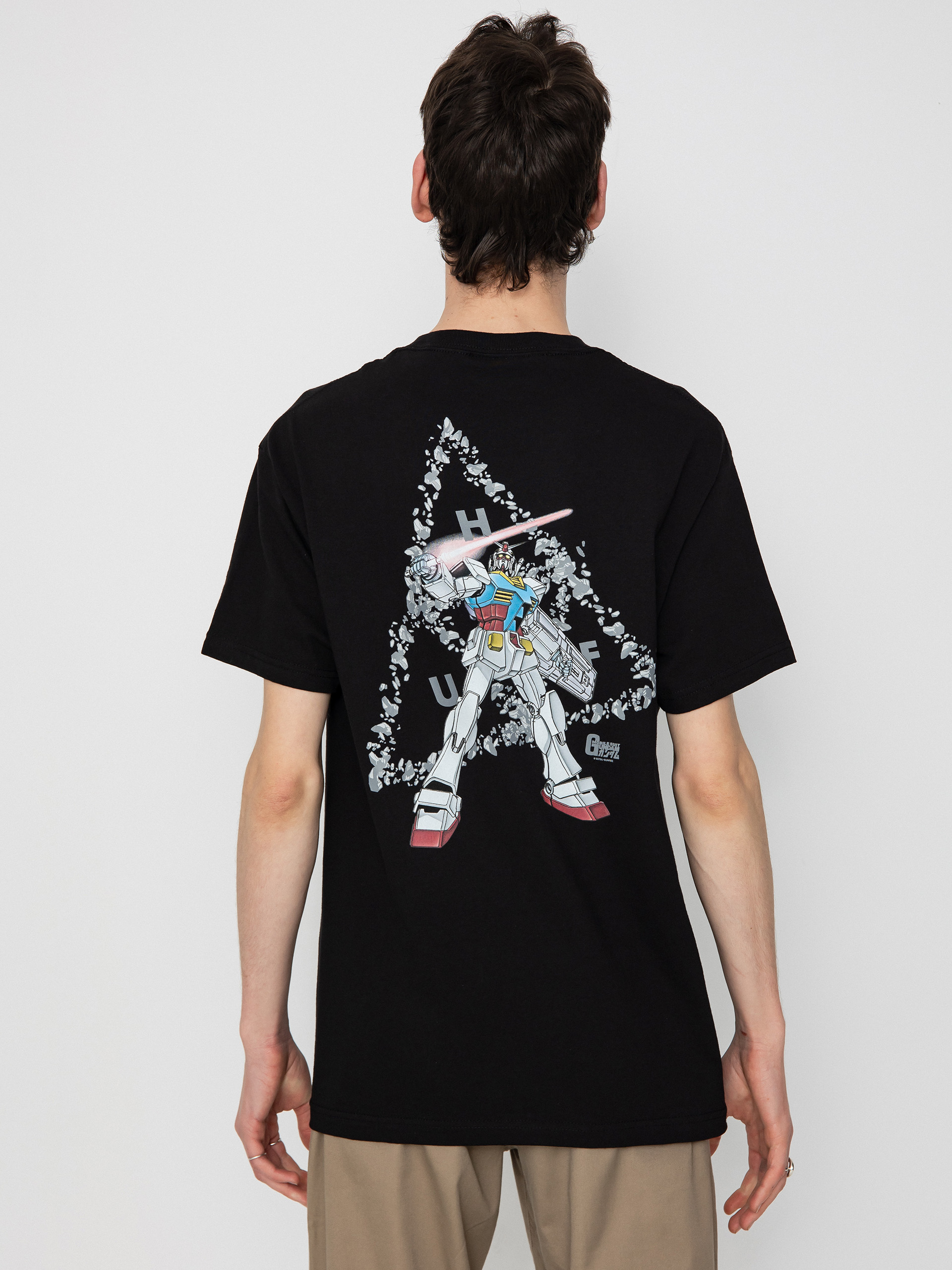 Póló HUF X Gundam Wing Gundam TT (black)