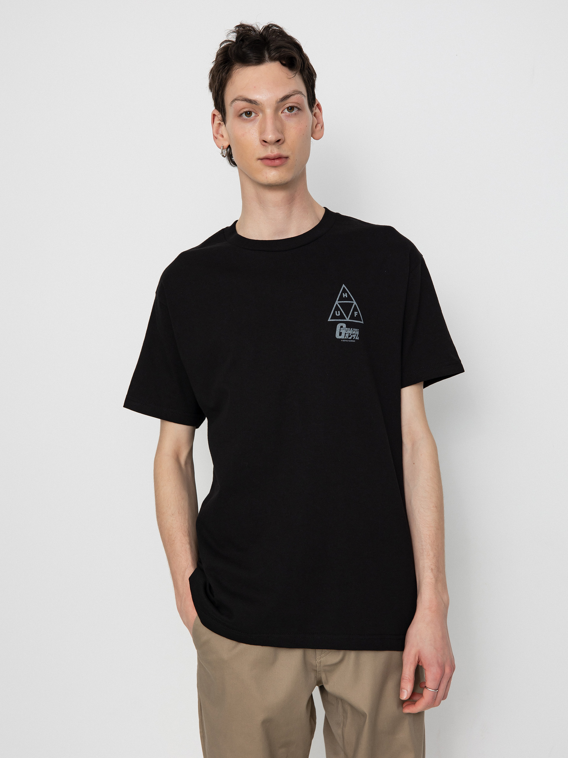 Póló HUF X Gundam Wing Gundam TT (black)