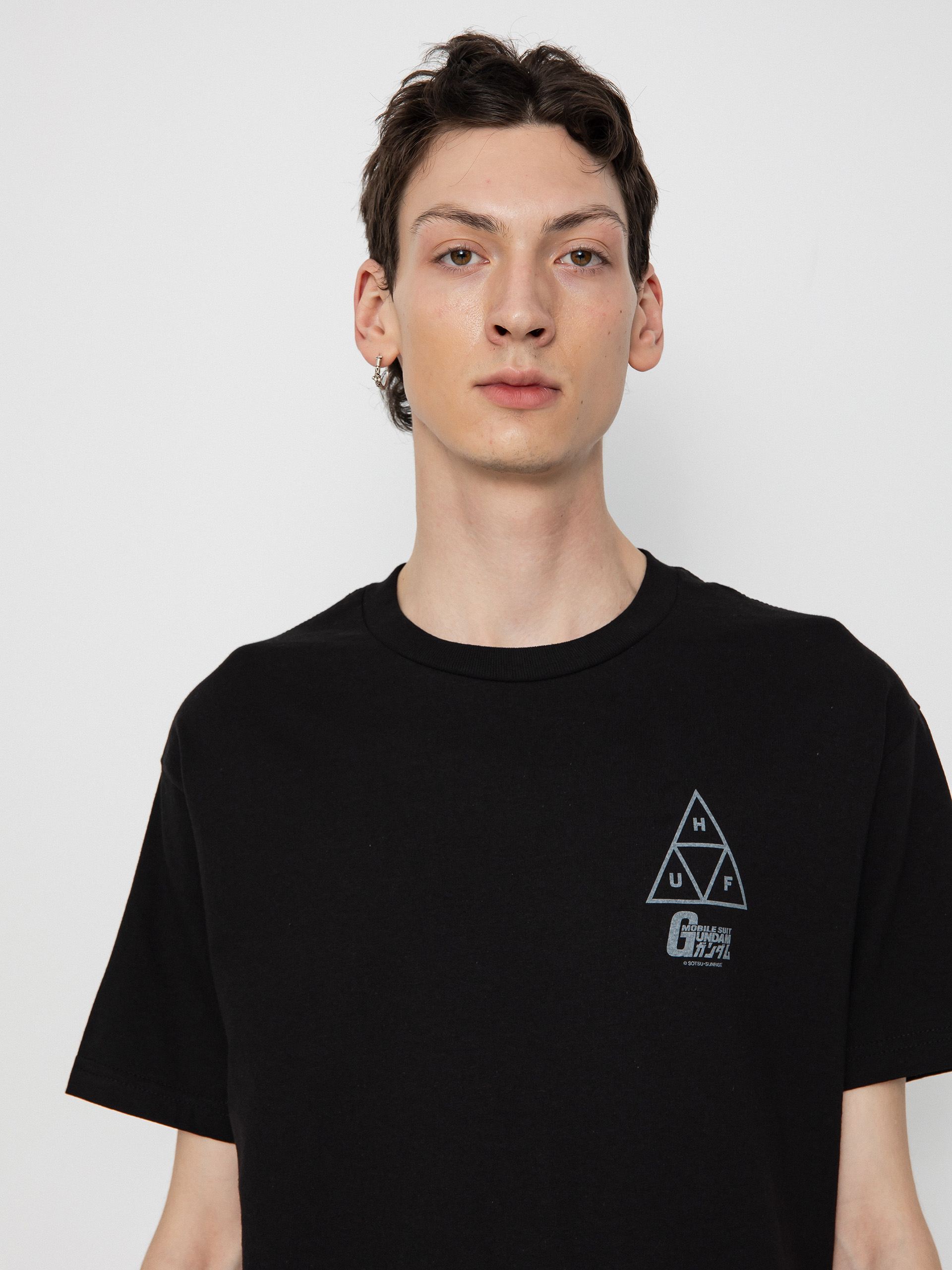 Póló HUF X Gundam Wing Gundam TT (black)