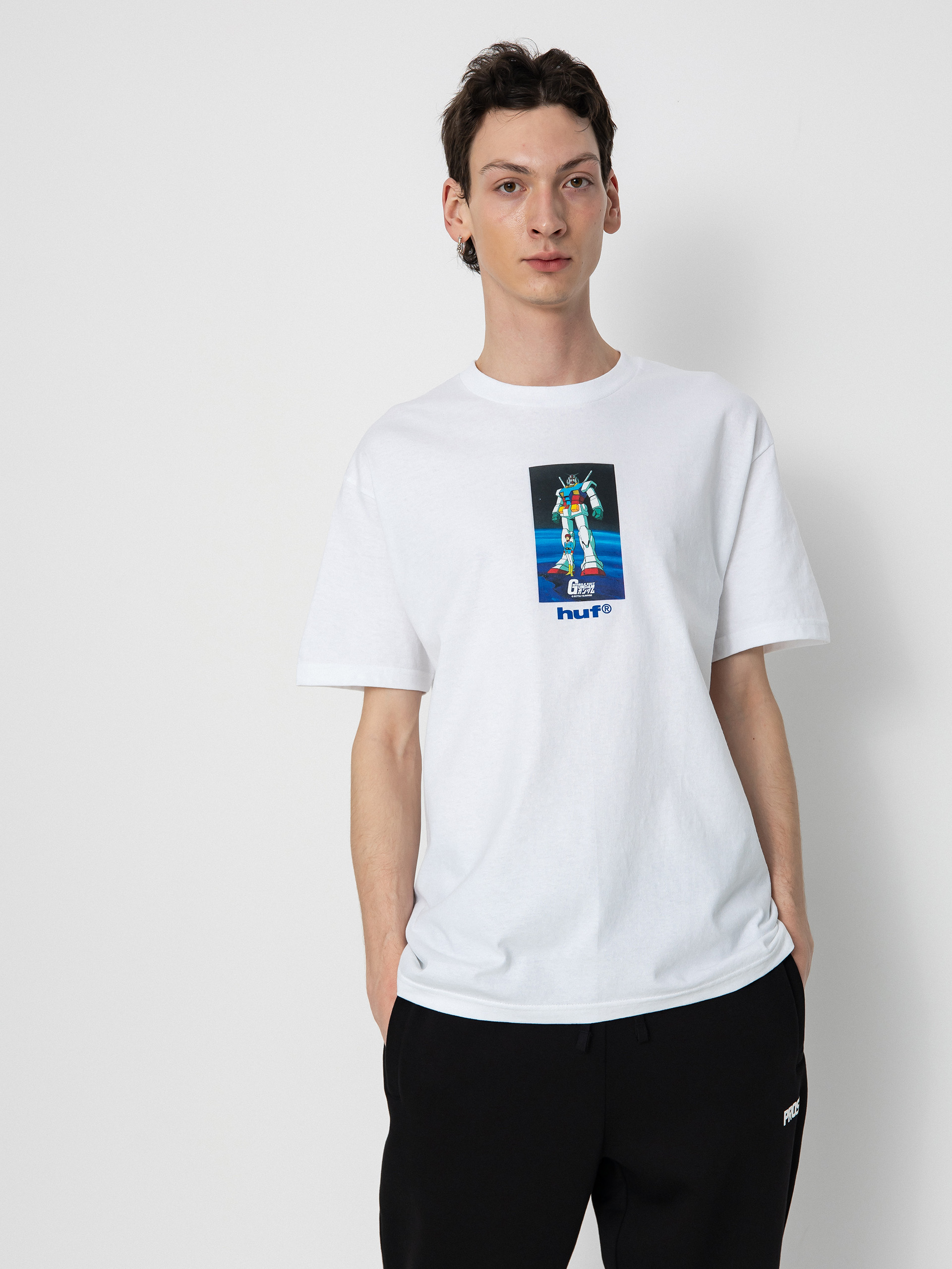 Póló HUF X Gundam Rx-78 (white)