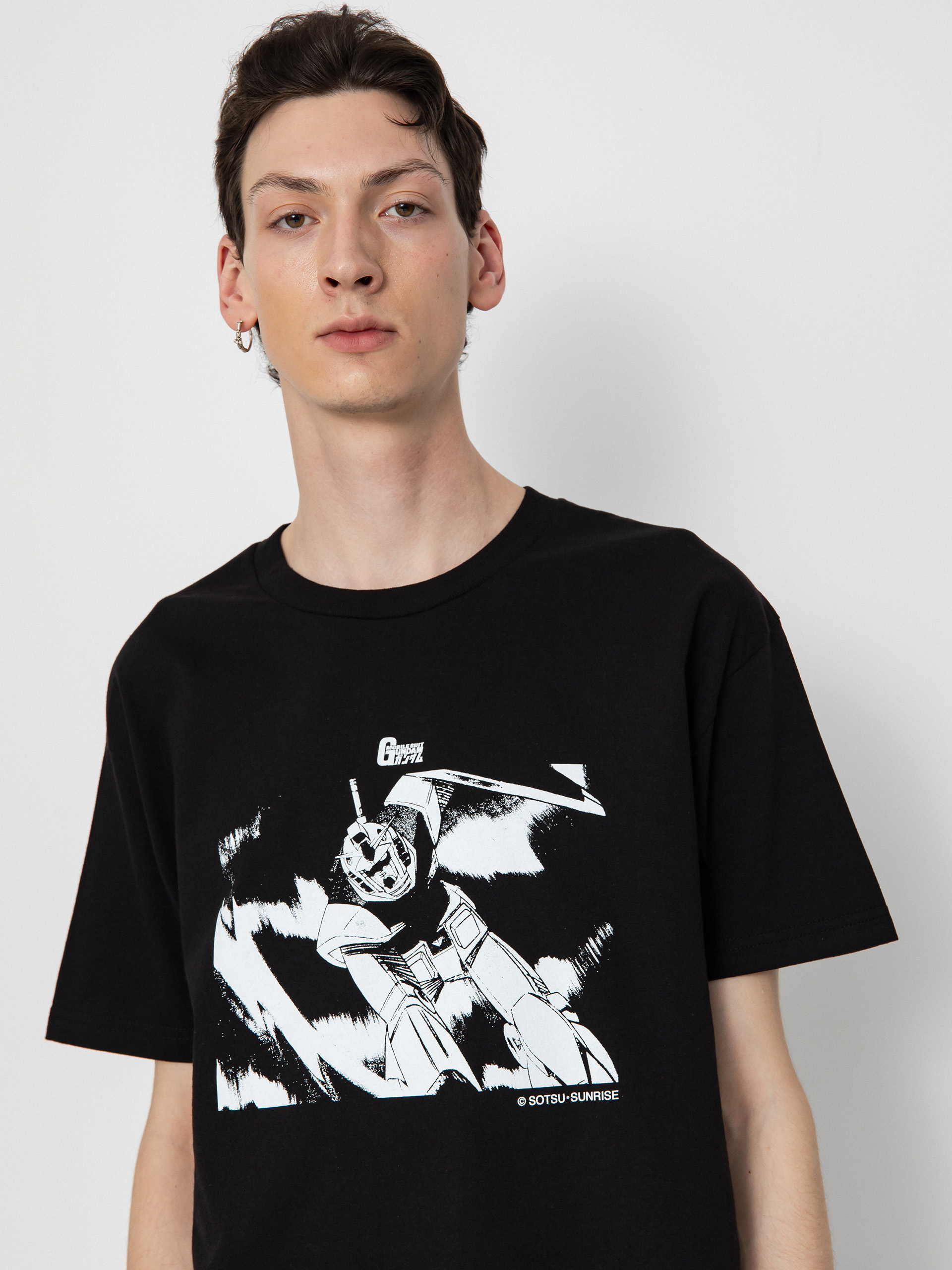 Póló HUF X Gundam Wing Gundam Rising (black)