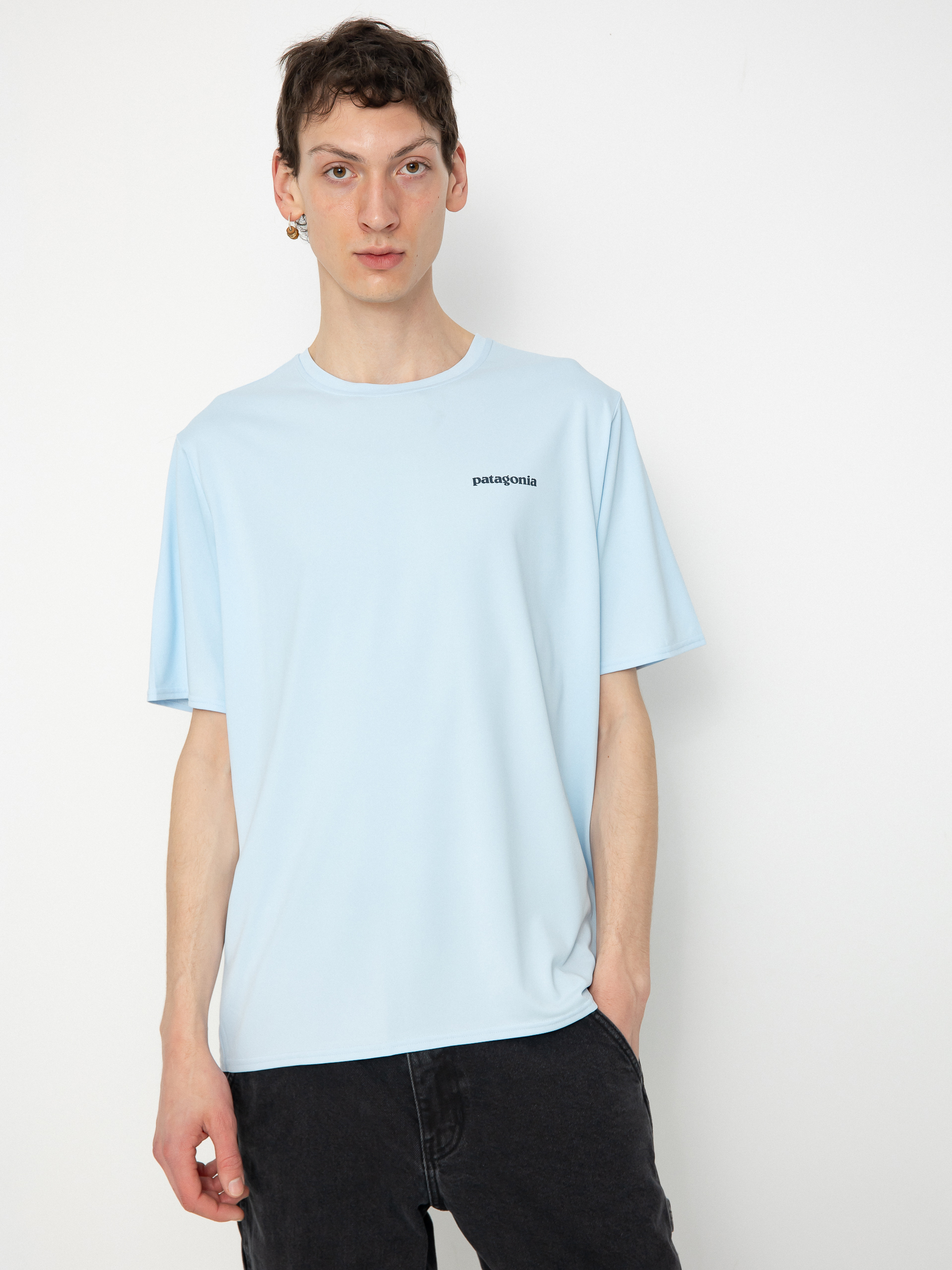 Patagonia Cap Cool Daily Graphic Póló (boardshort logo chilled blue)