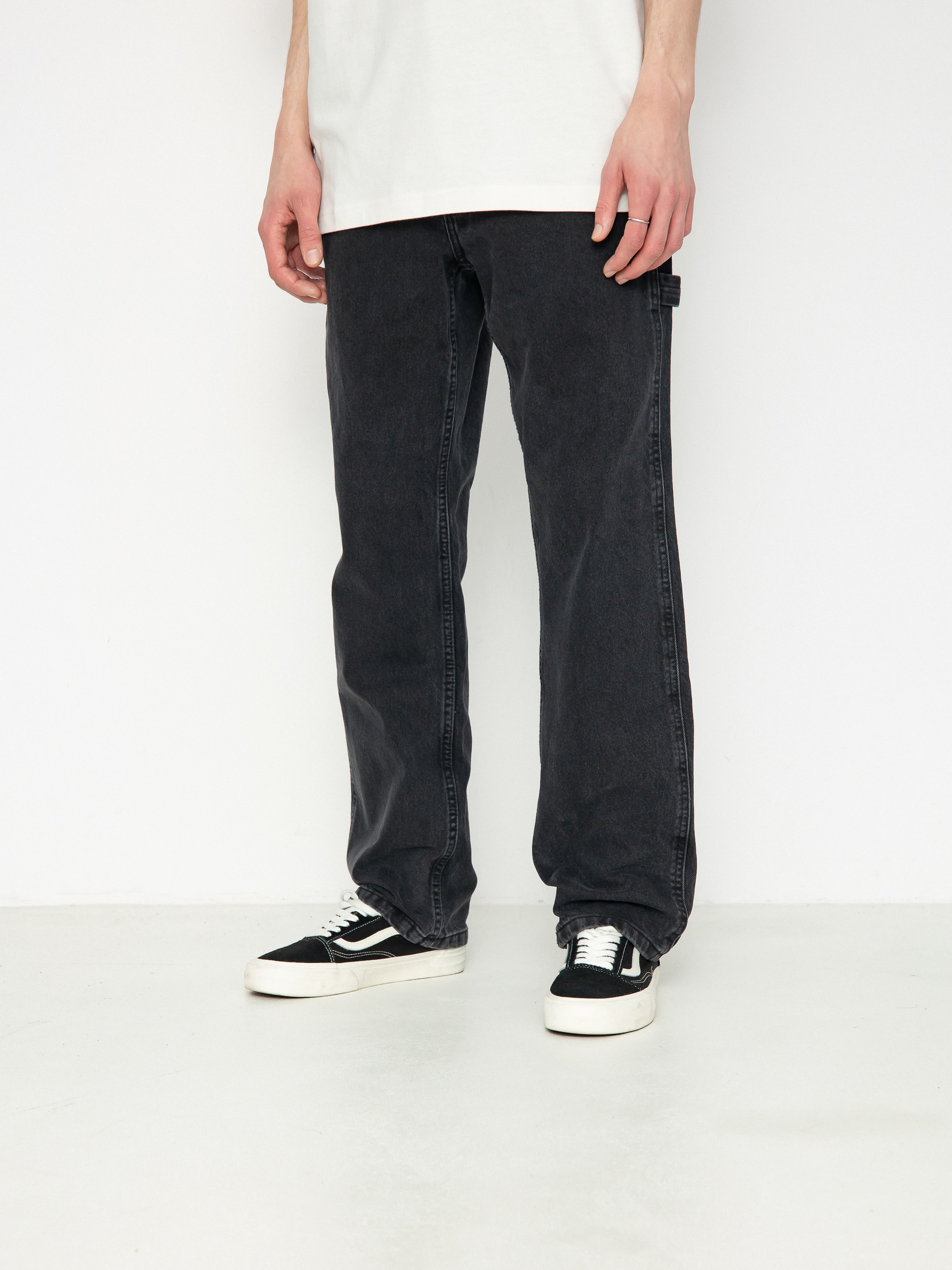 Kisnadrág Vans Drill Chore Ave Relaxed Carp Denim (pirate black)