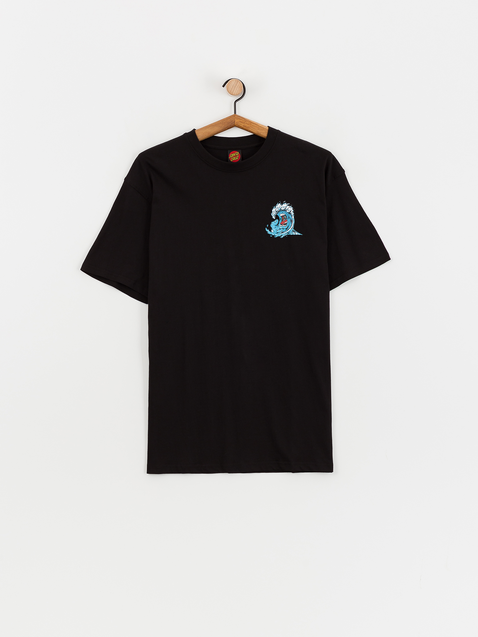 Santa Cruz Screaming Wave Póló (black)