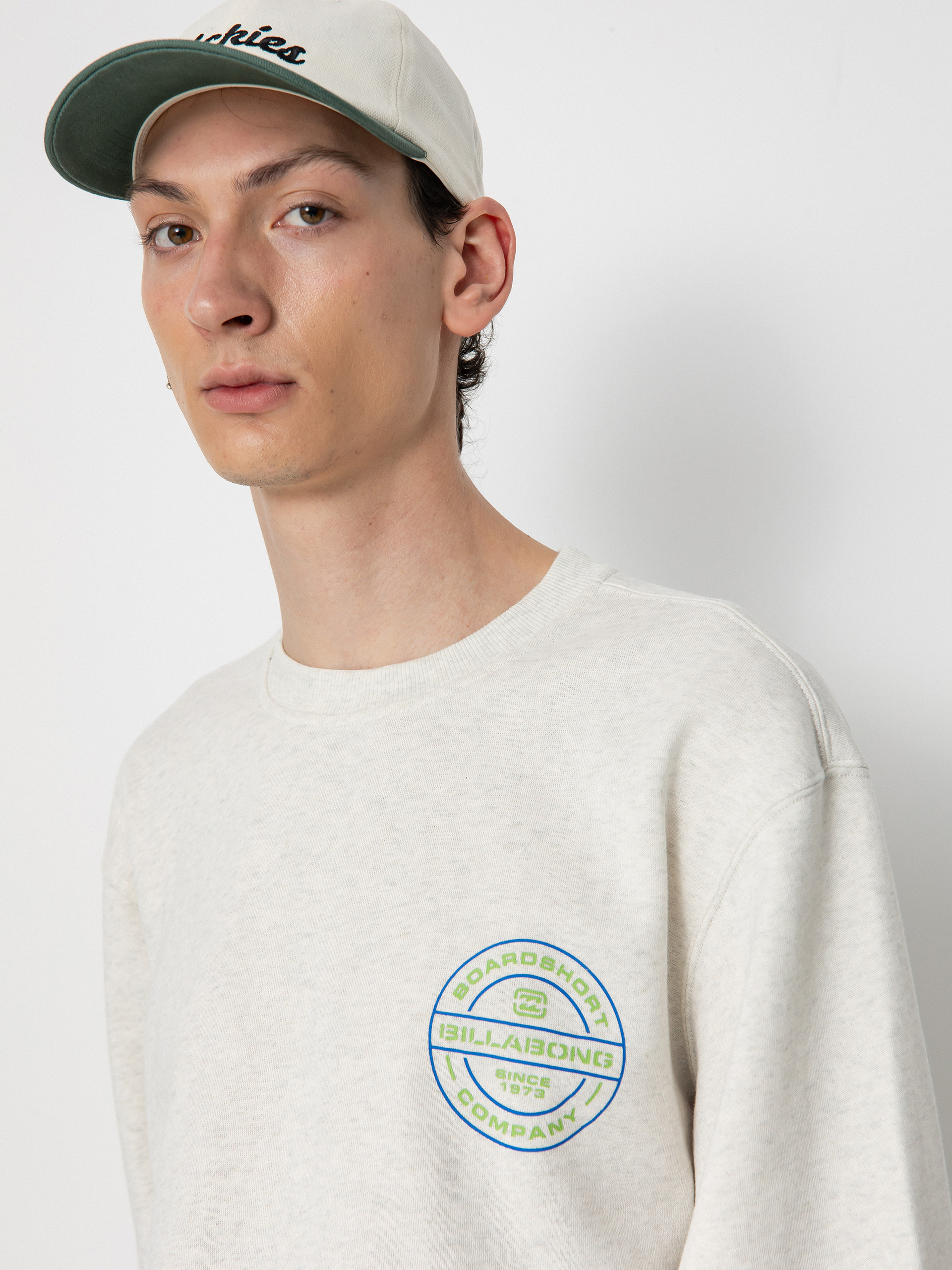 Billabong Short Sands Pulóver (light grey heather)