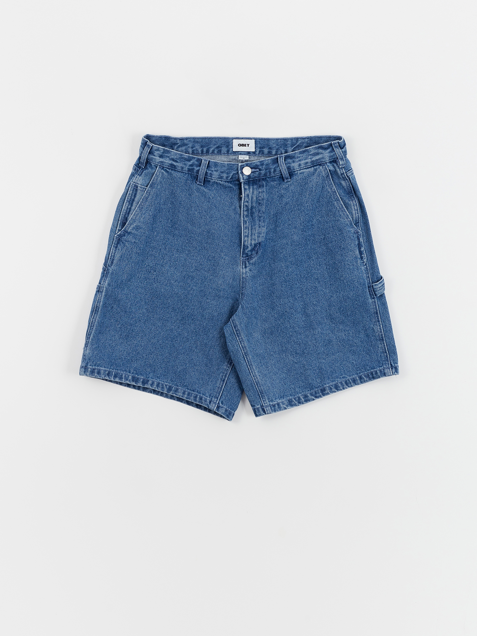 OBEY Bigwig Denim Carpenter Rövidnadrág (light indigo)