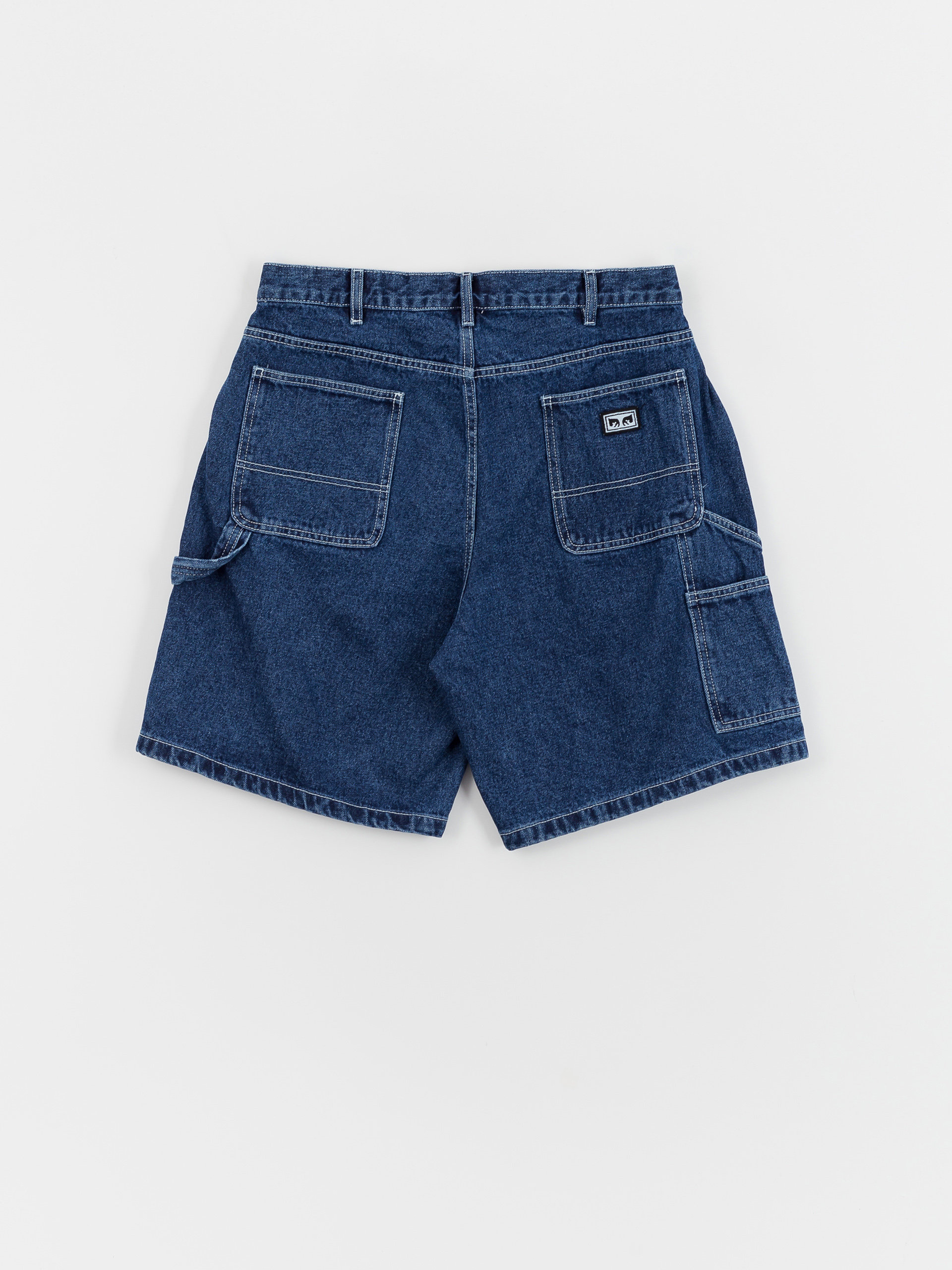 OBEY Bigwig Denim Carpenter Rövidnadrág (stone wash indigo)