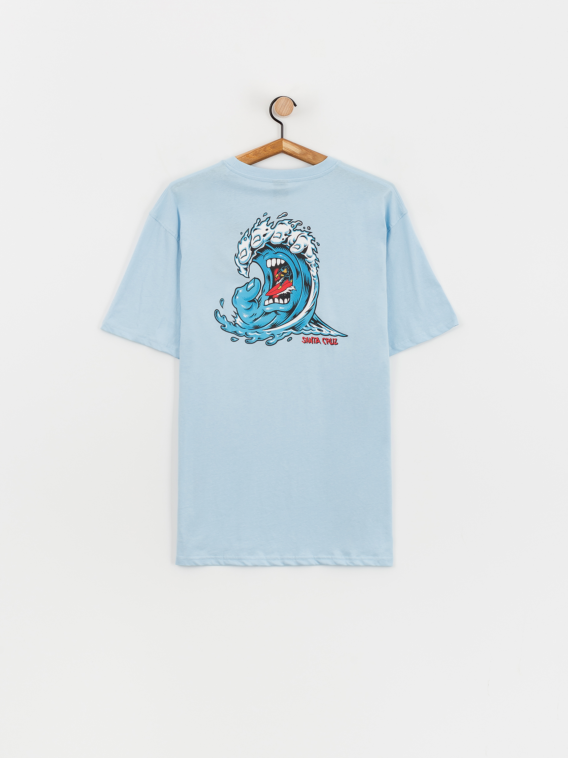 Santa Cruz Screaming Wave Póló (sky blue)