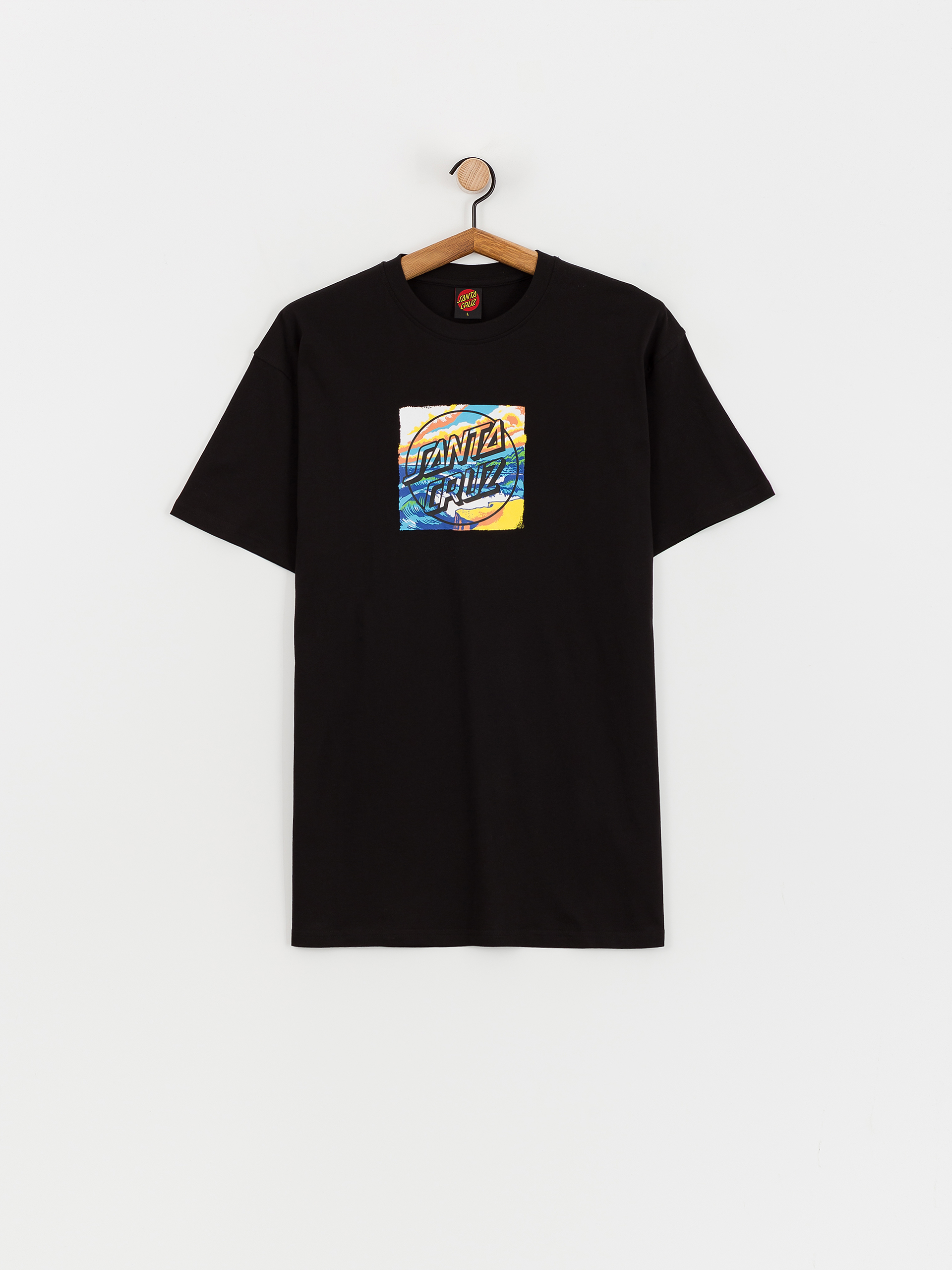 Santa Cruz Water View Front Póló (black)