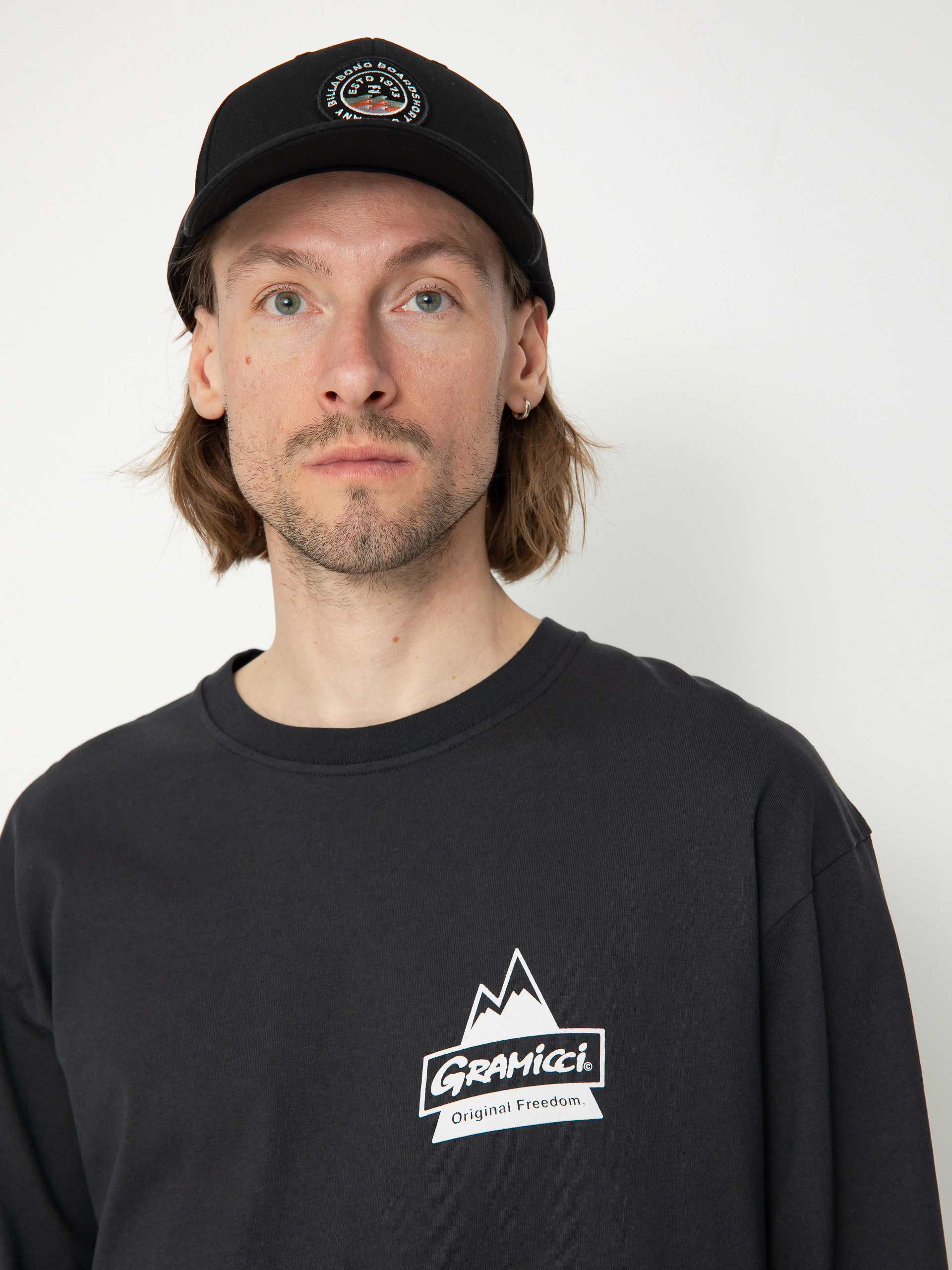 Hosszú ujjú felső Gramicci Peak (vintage black)