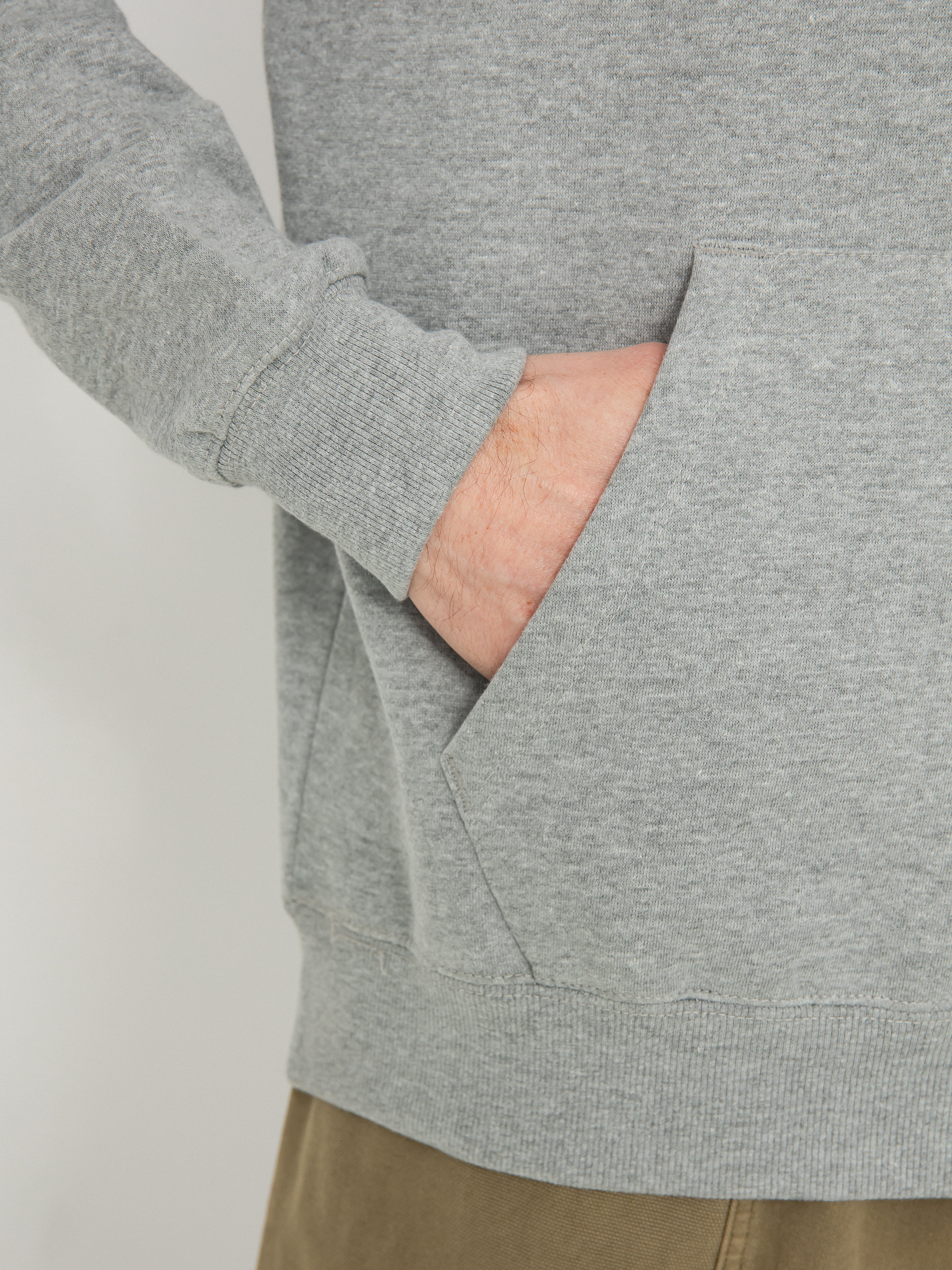 Volcom Single Stone HD Kapucnis pulóver (heather grey)