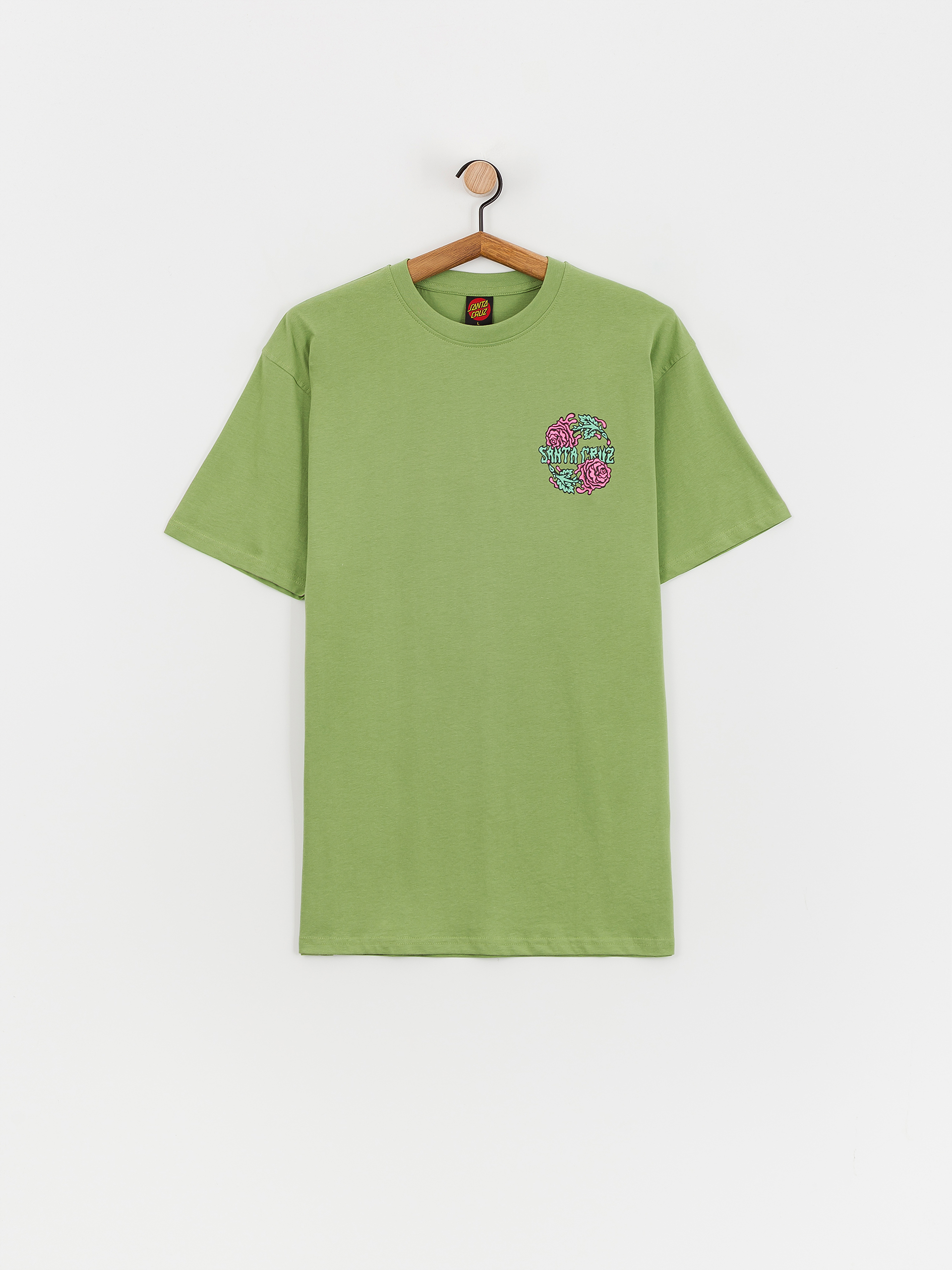 Santa Cruz Dressen Rose Crew Two Póló (apple)
