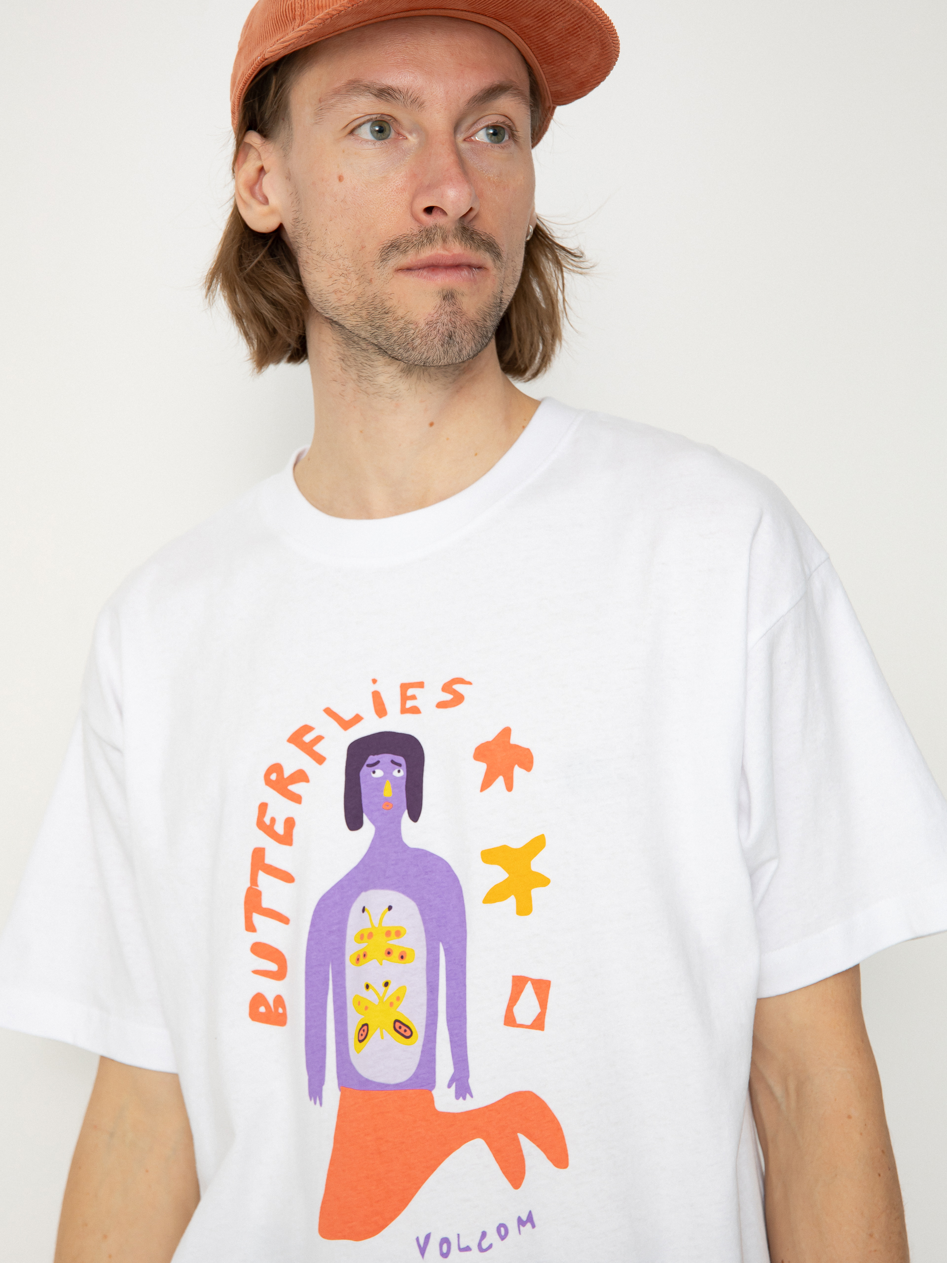 Póló Volcom Fa Arthur Longo 2 Lse (white)