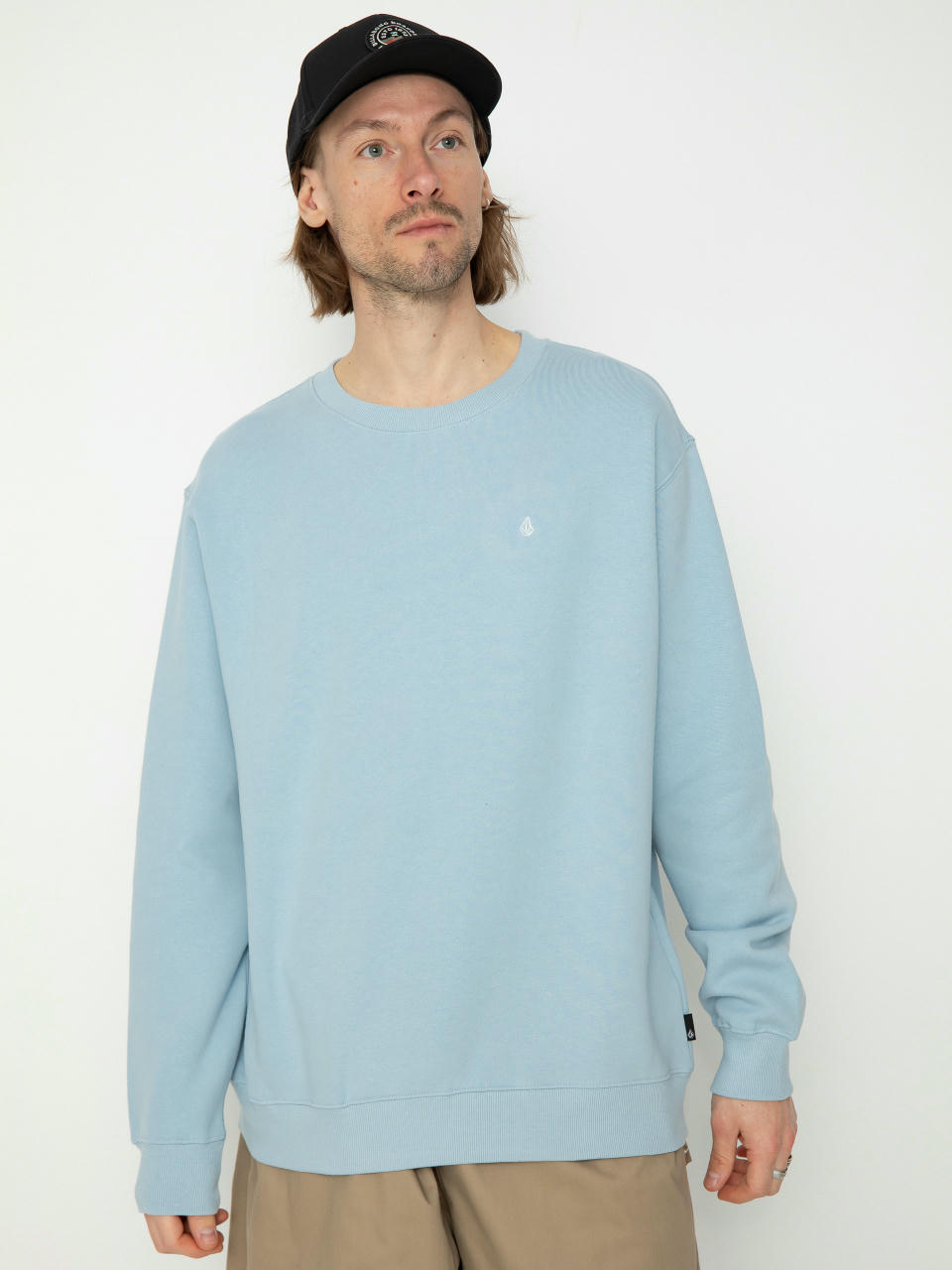 Volcom Single Stone Crew Pulóver (celestial blue)