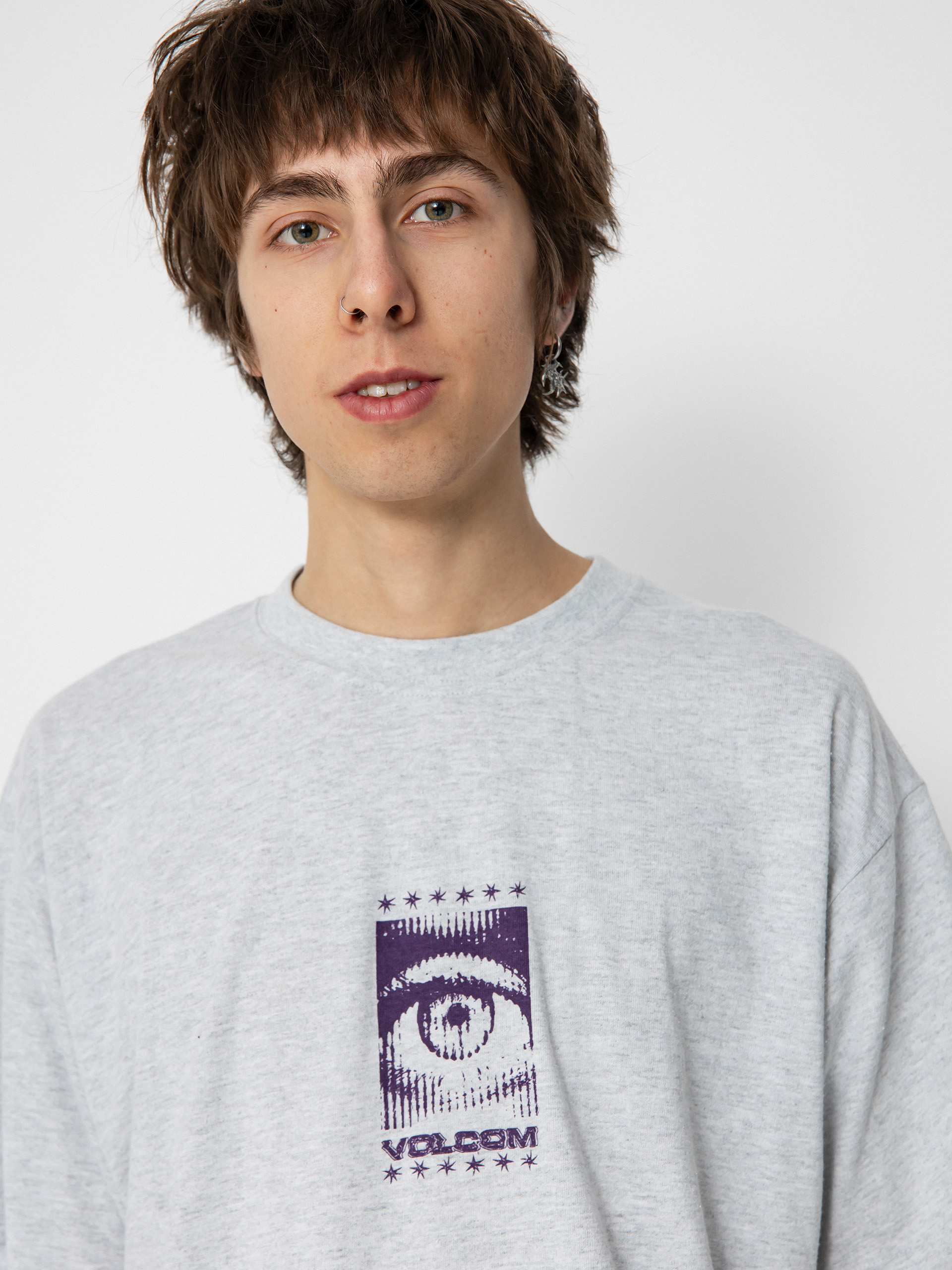 Póló Volcom Primed Lse (bone heather)