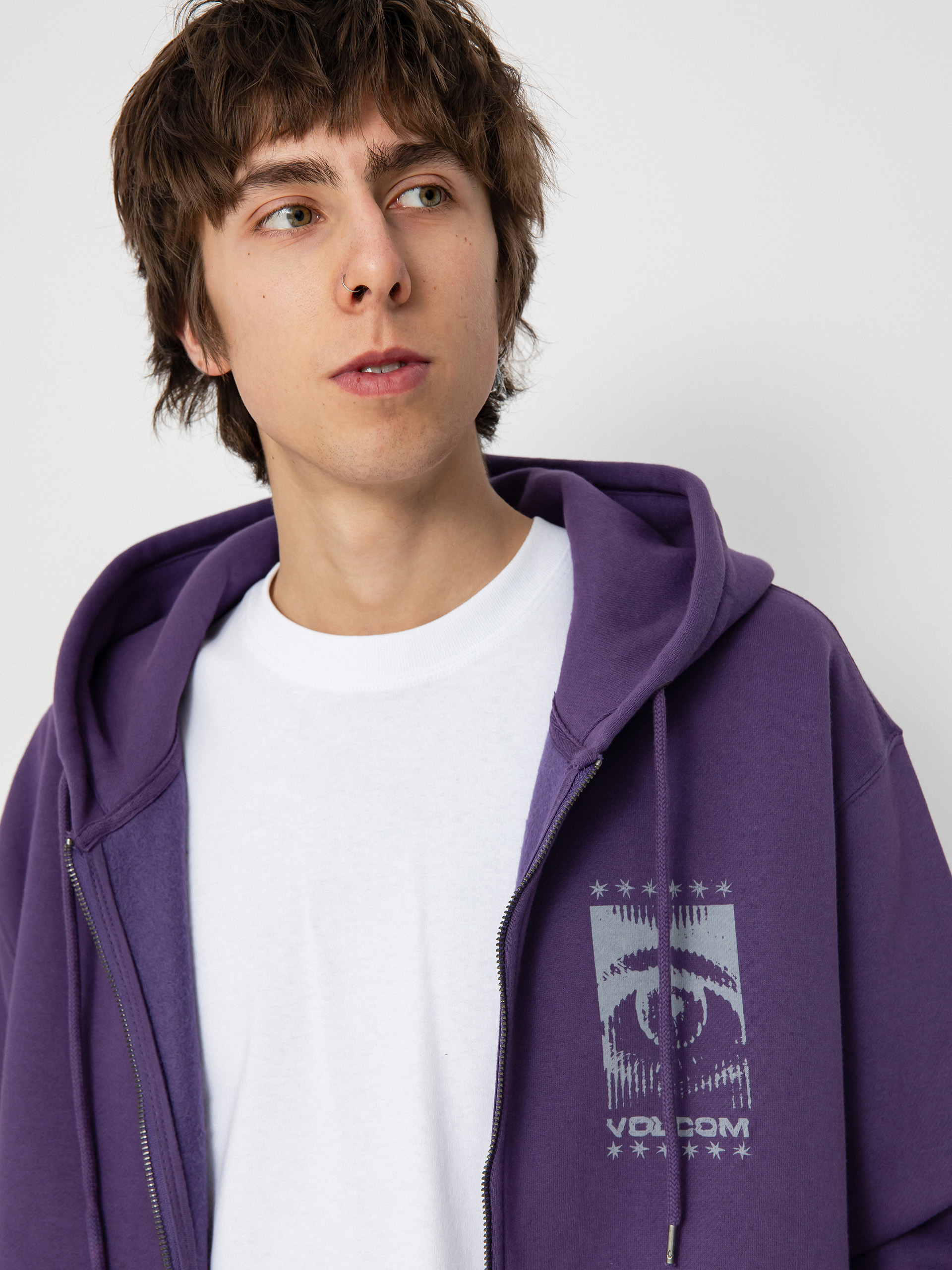 Volcom Watanite ZHD Kapucnis pulóver (deep purple)