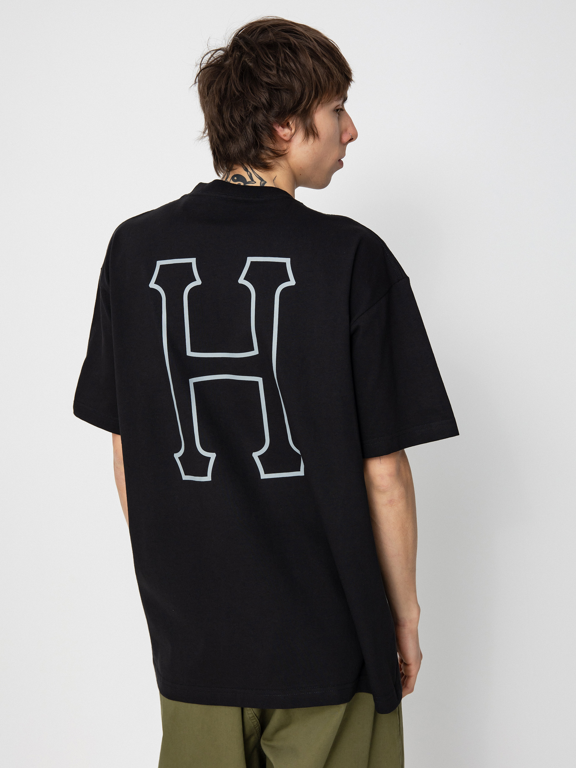 Póló HUF Huf Set H (black)