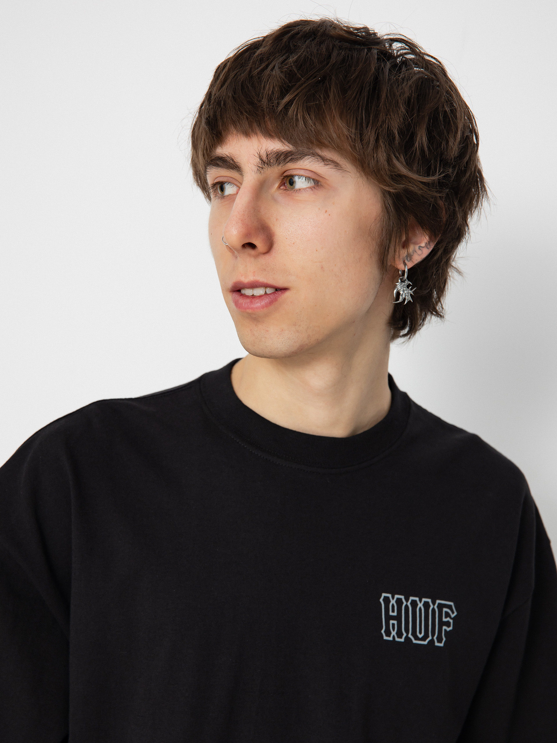 Póló HUF Huf Set H (black)