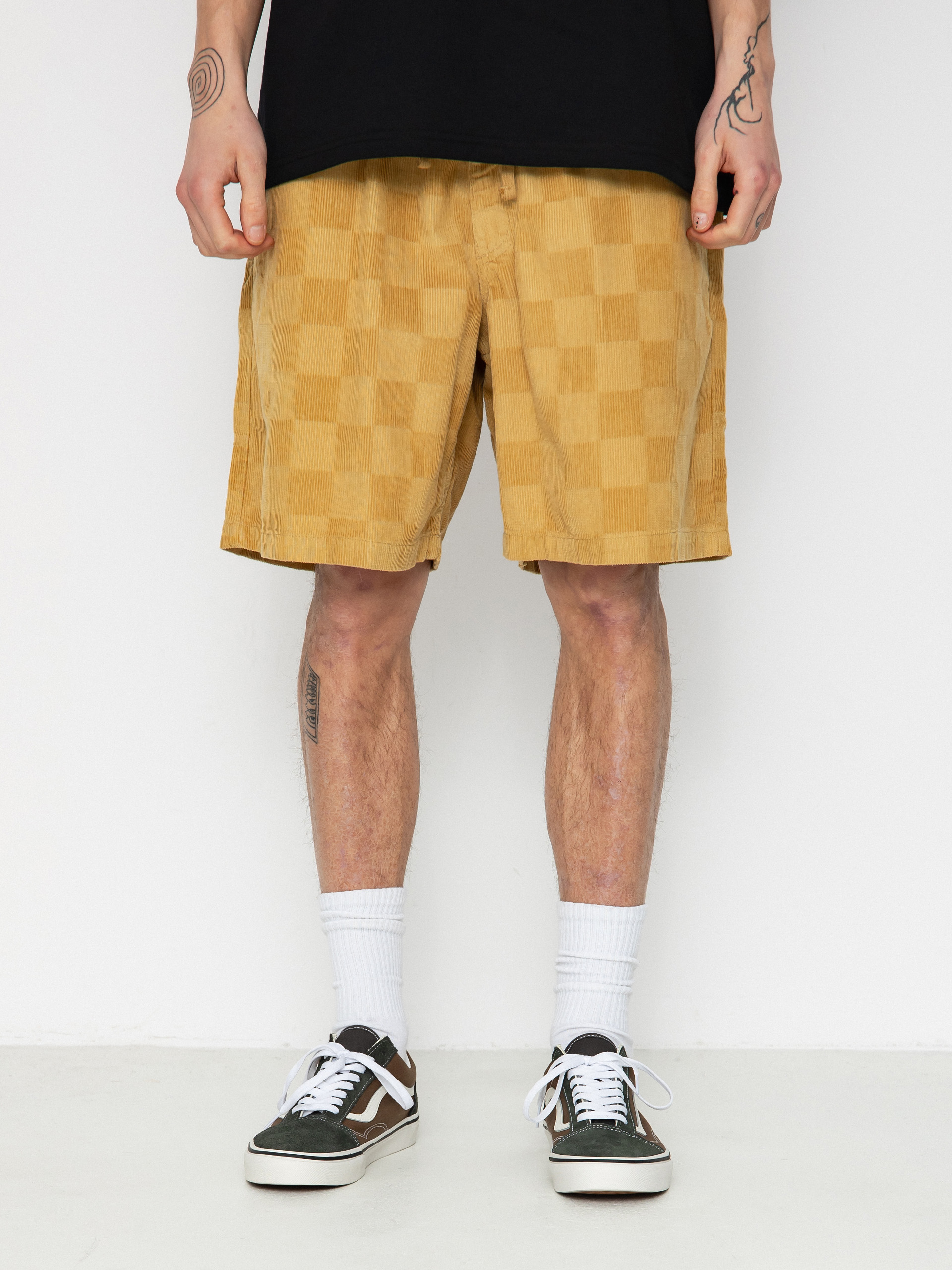 Vans Range Checkbrd Cord Loose Rövidnadrág (antelope)