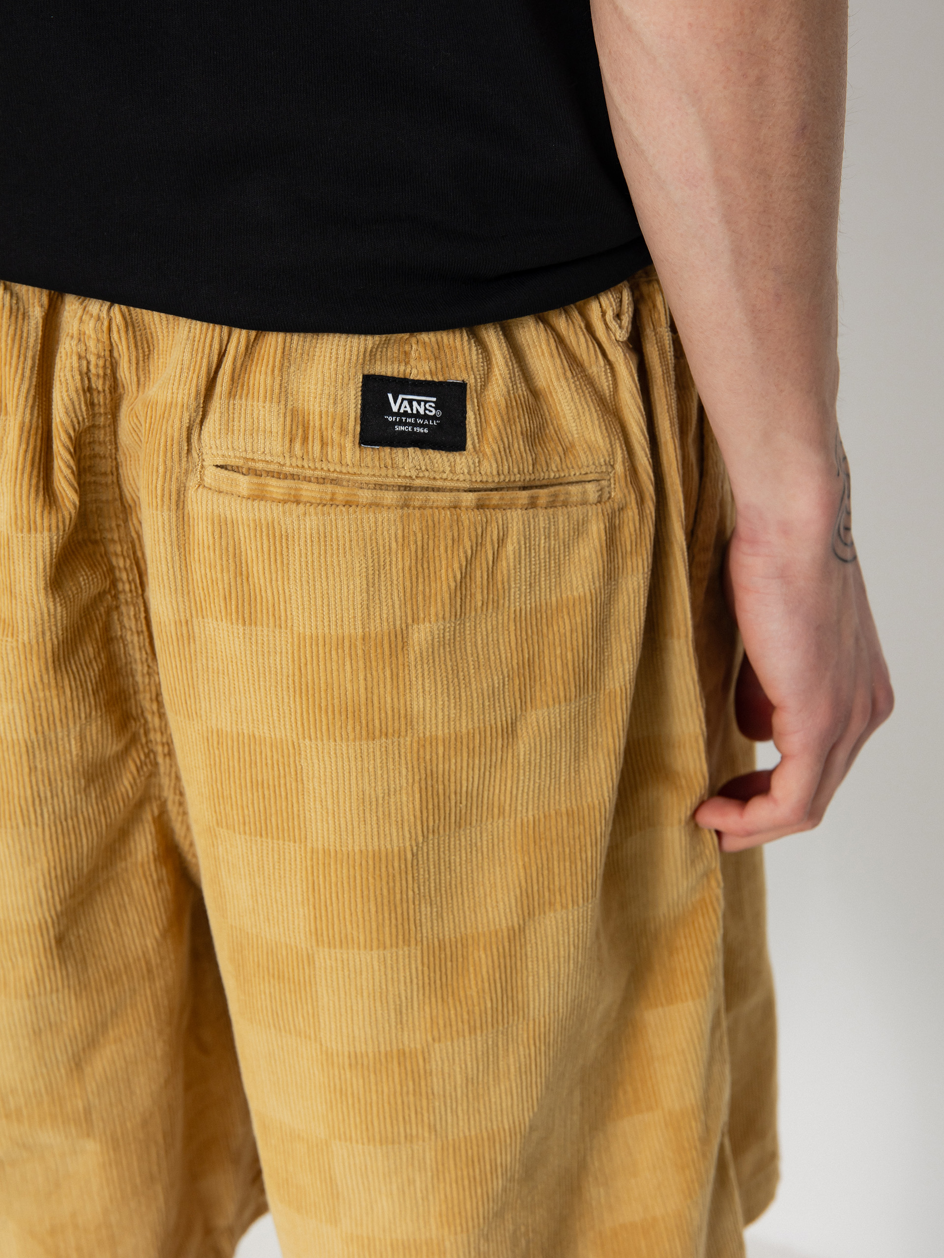 Vans Range Checkbrd Cord Loose Rövidnadrág (antelope)