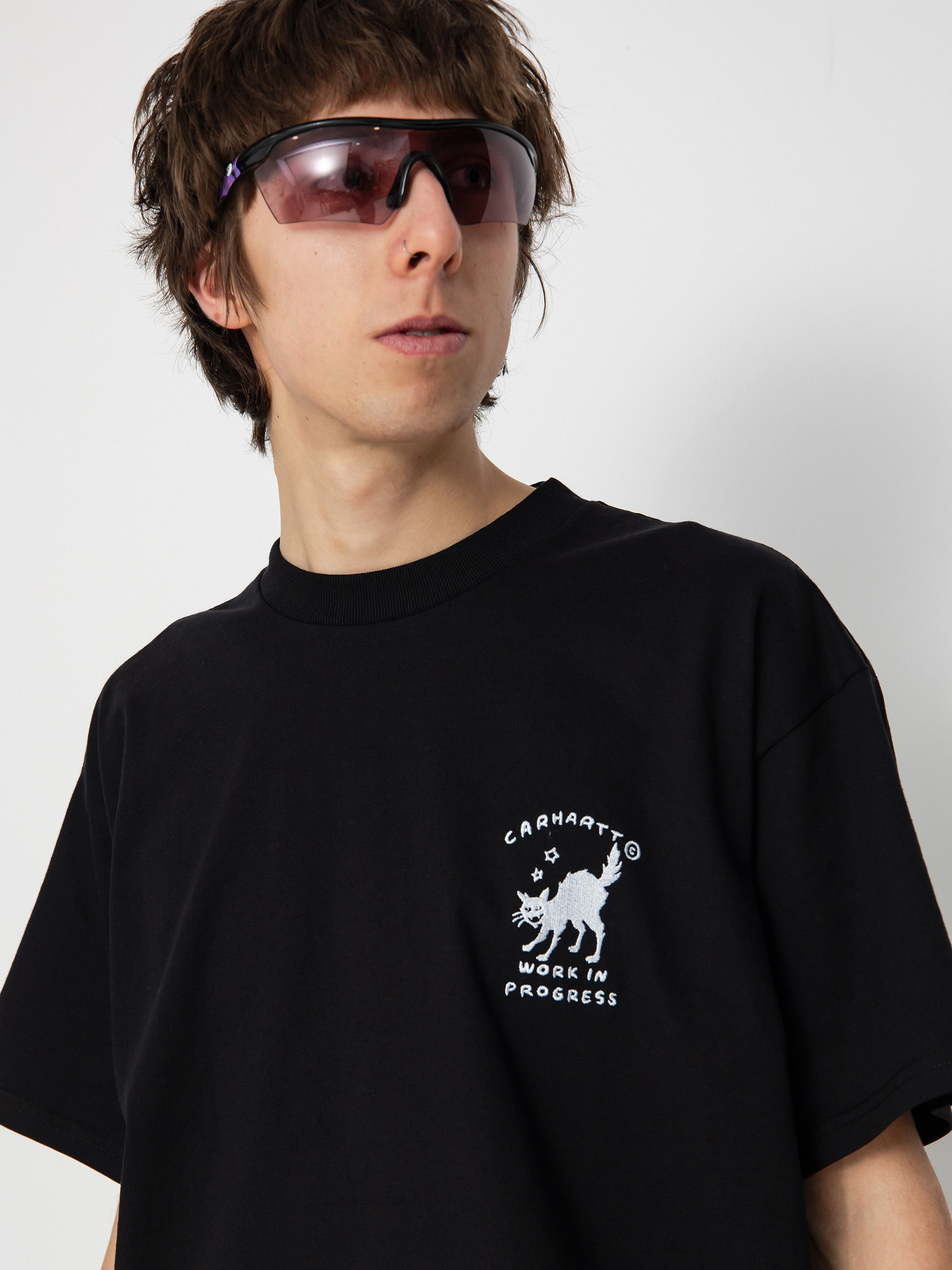 Carhartt WIP Icons Póló (black/white)