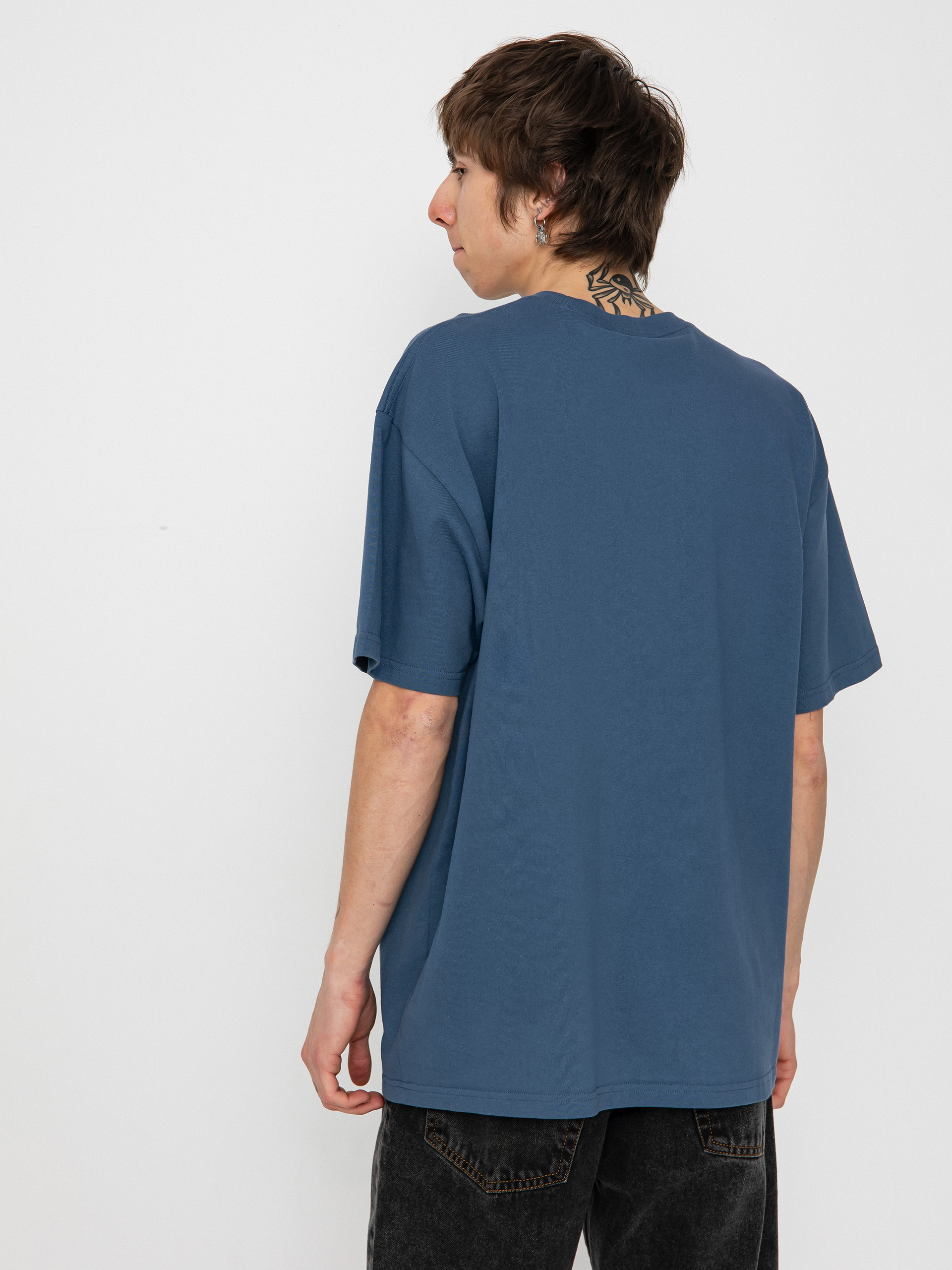 Polar Skate Dead Flowers Póló (grey blue)