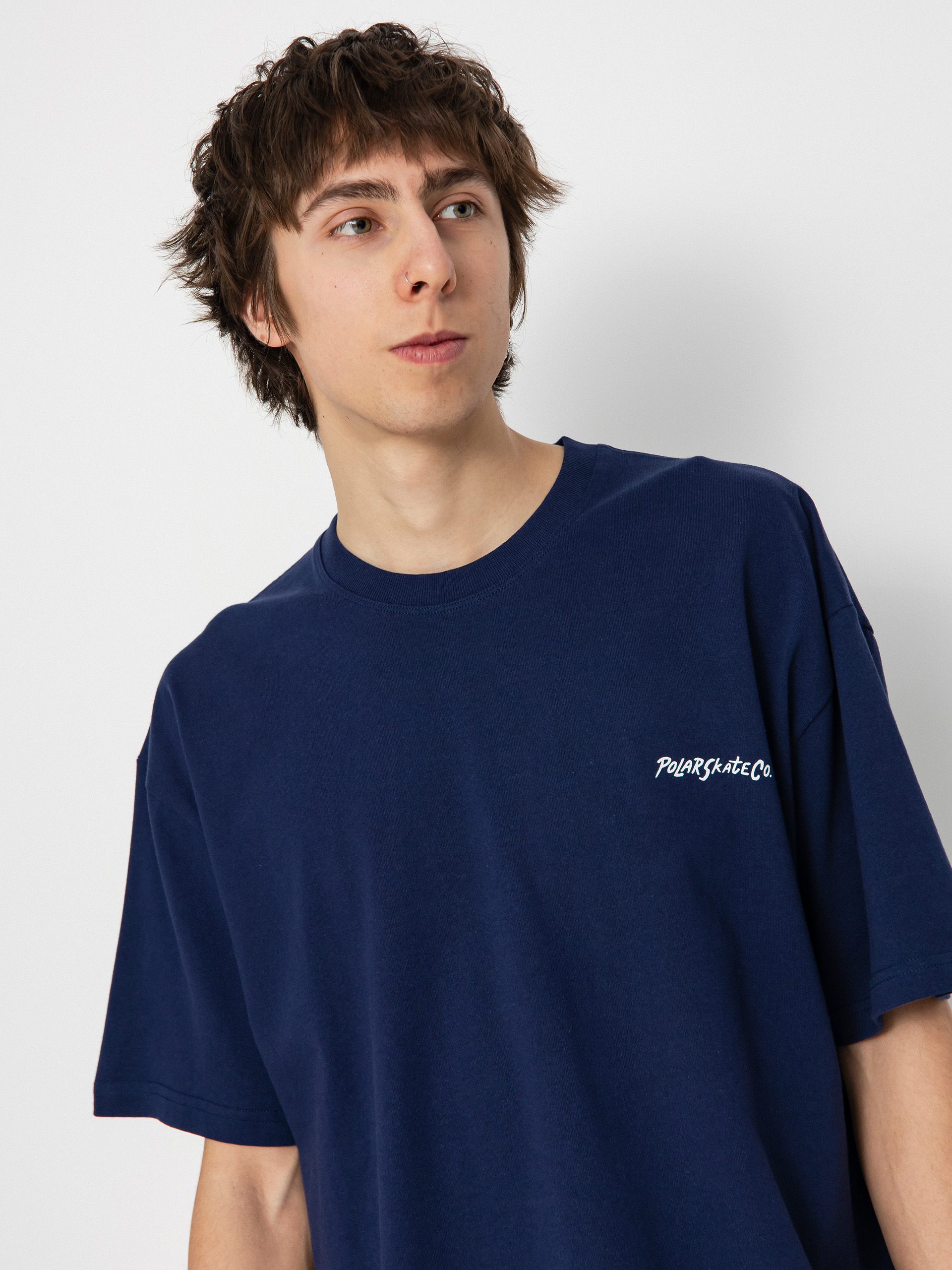 Polar Skate 12 Faces Póló (dark blue)