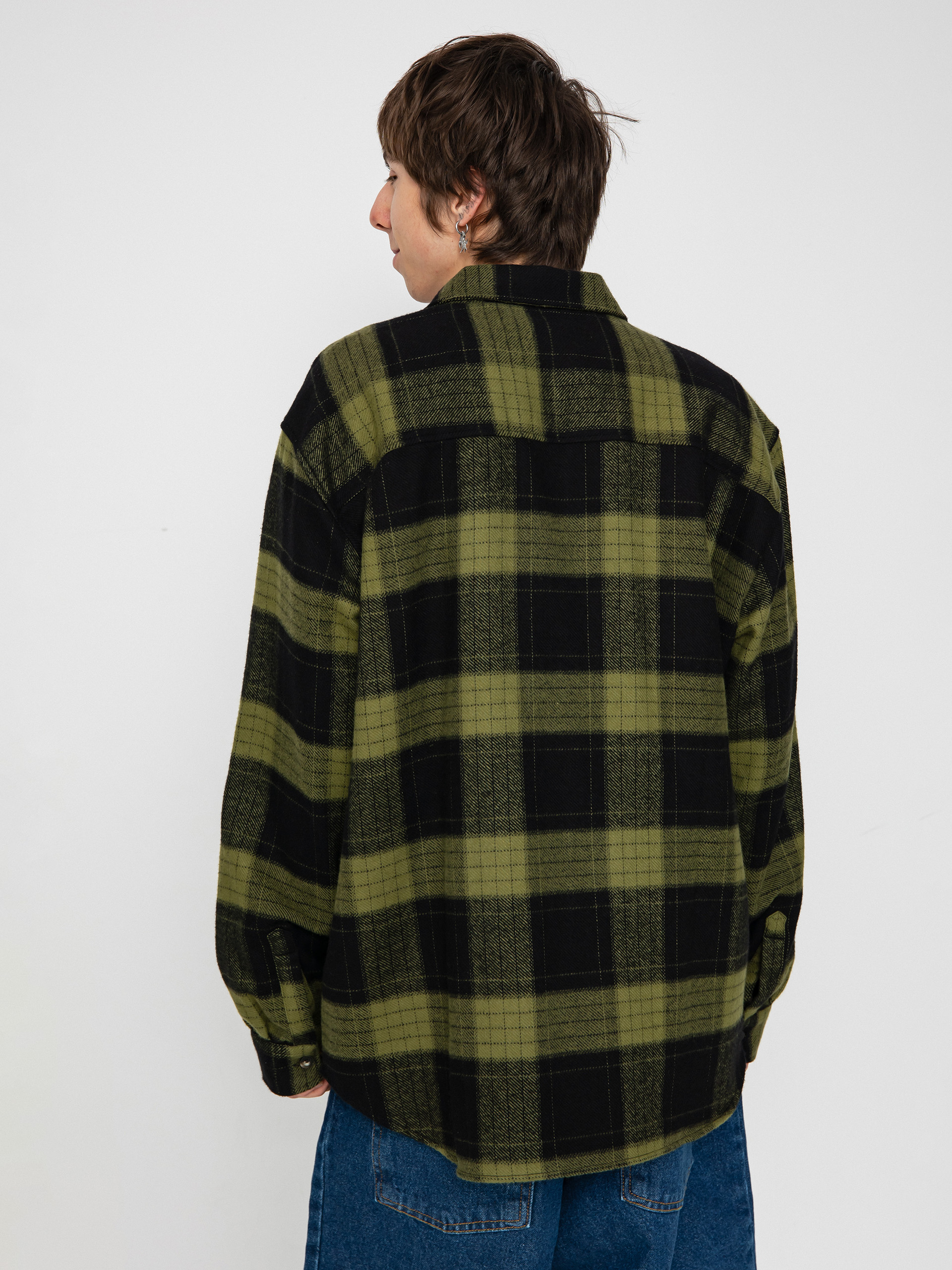 Ing Polar Skate Mike Flannel (black/army green)