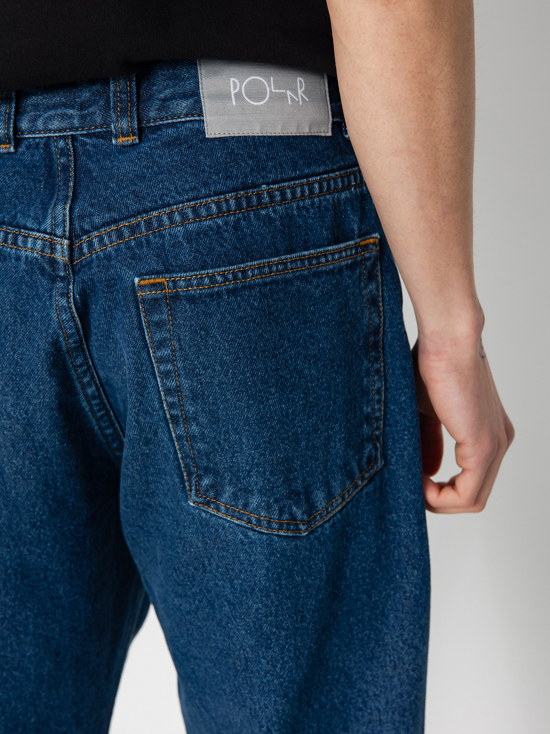 Kisnadrág Polar Skate 89! Denim (dark blue)