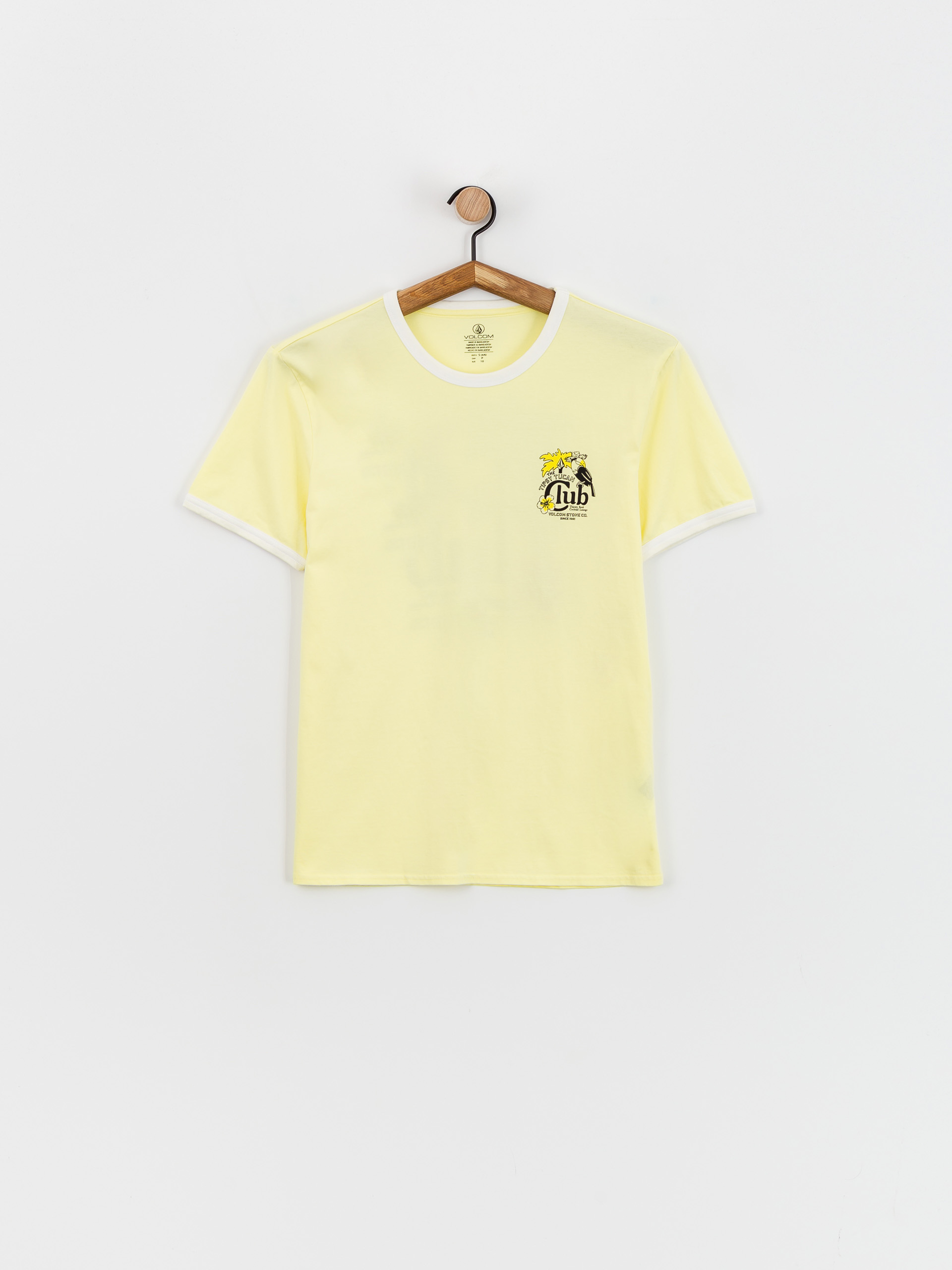 Volcom Truly Ringer Wmn Póló (aura yellow)