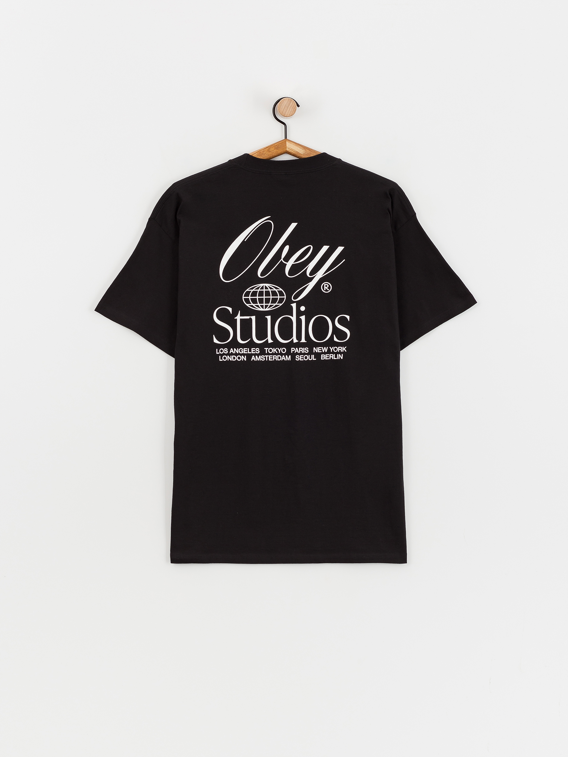 OBEY Studios Worldwide Póló (black)