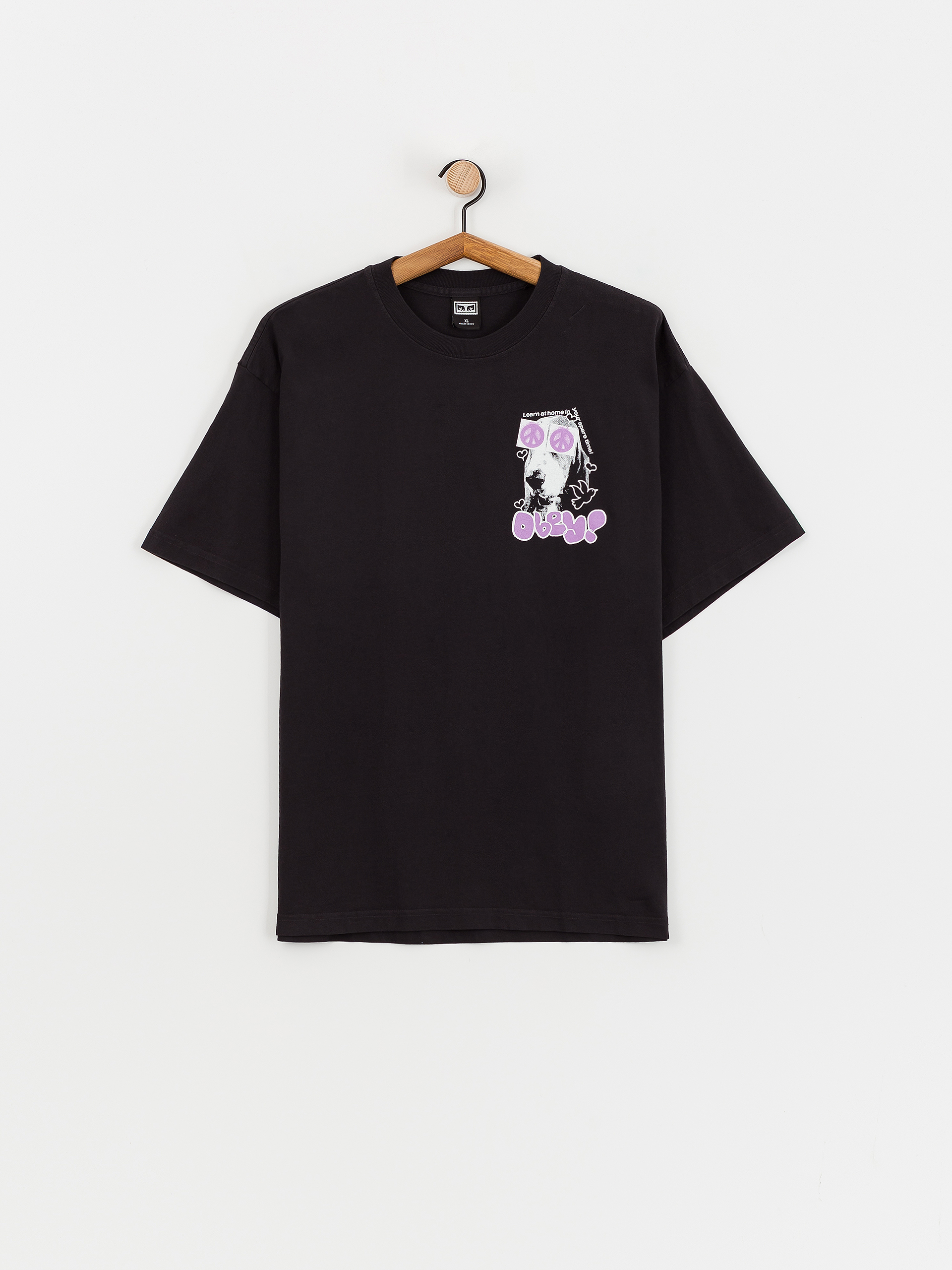 OBEY Peace Eyes Póló (vintage black)