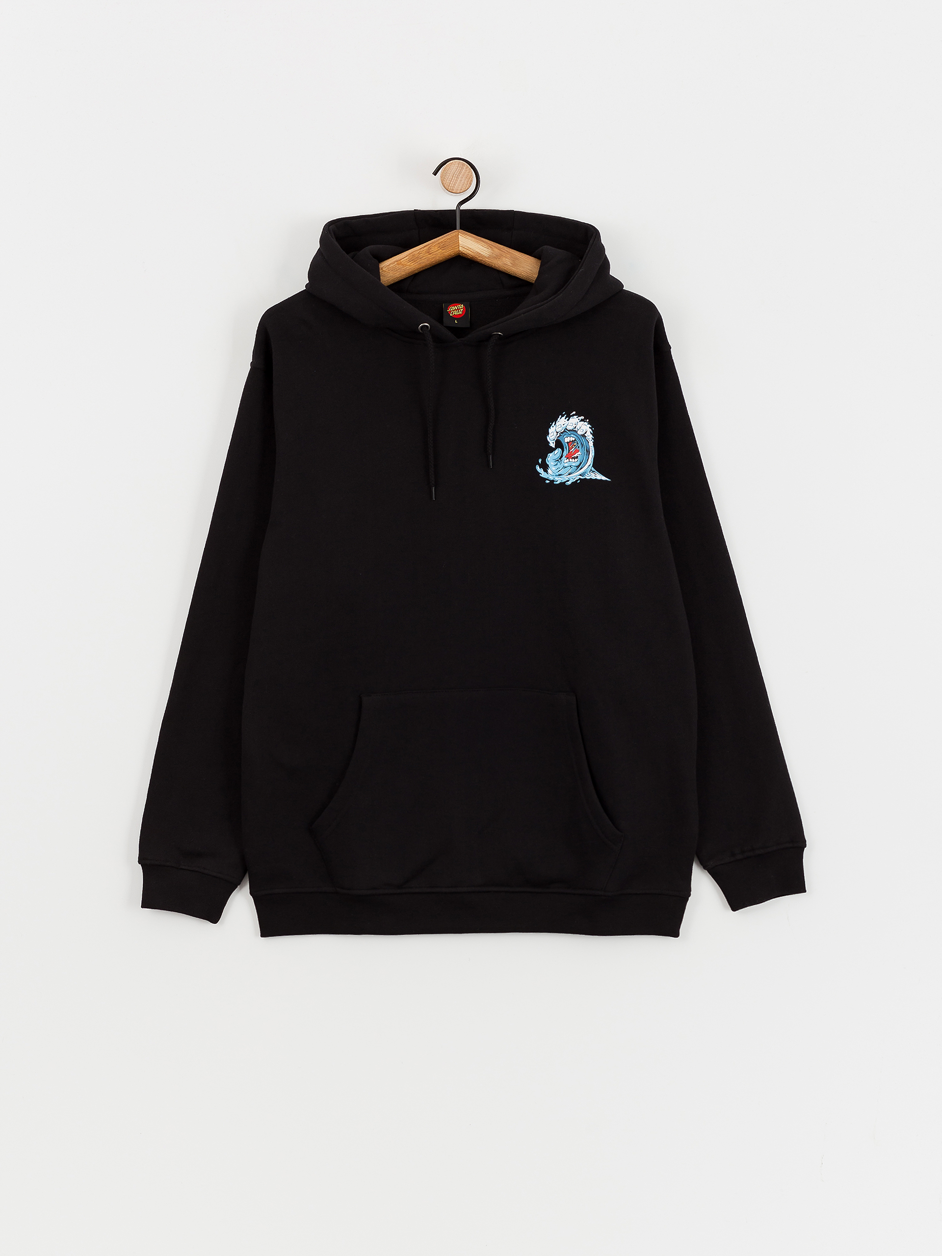 Santa Cruz Screaming Wave Pulóver (black)