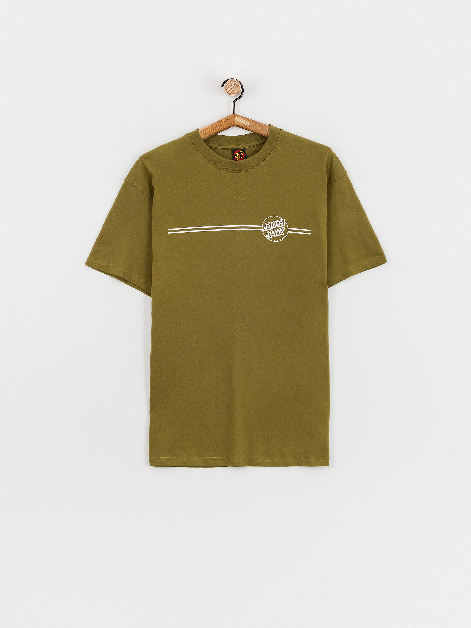 Santa Cruz Opus Dot Stripe Póló (sea kelp)