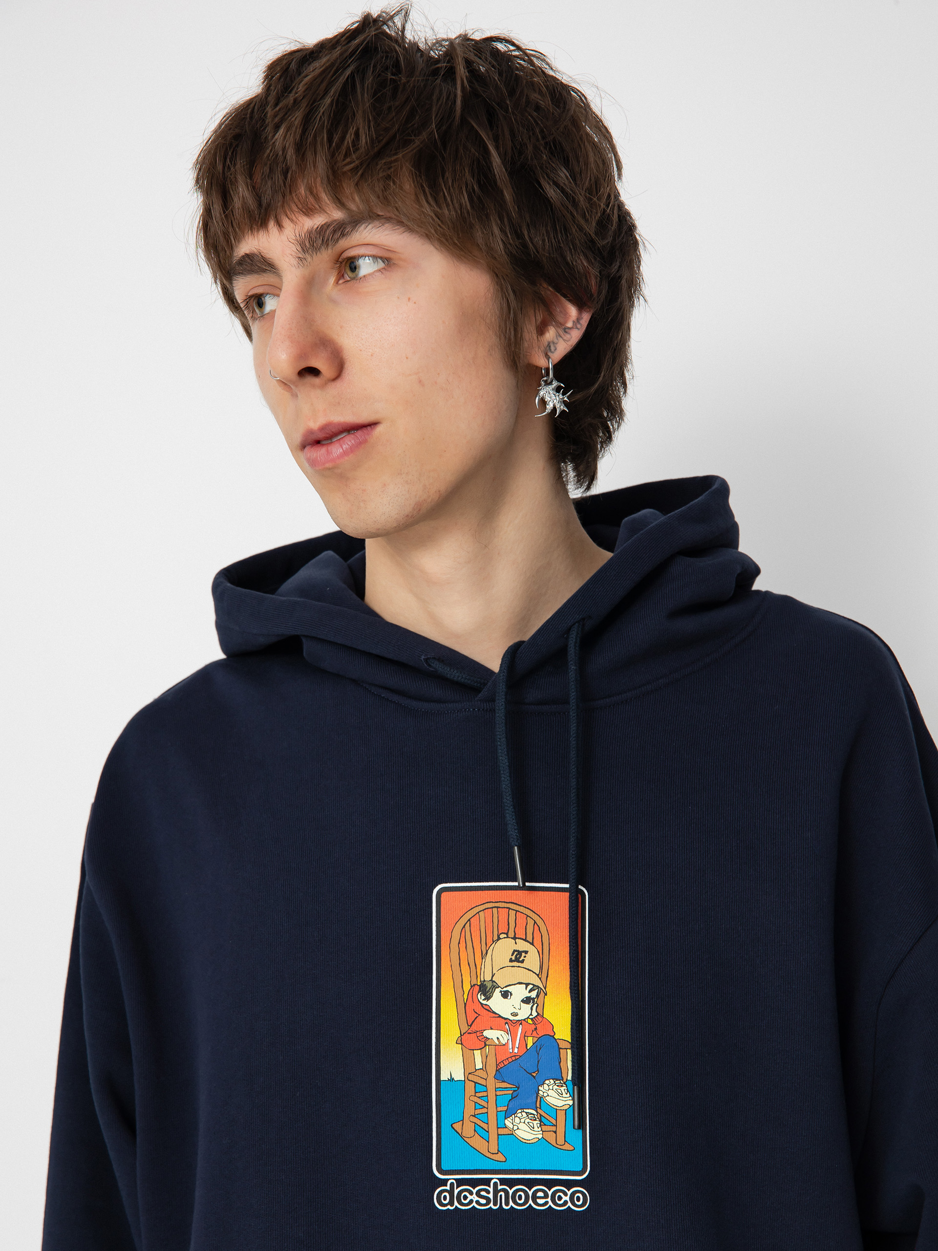 DC Johns House HD Kapucnis pulóver (navy blazer)