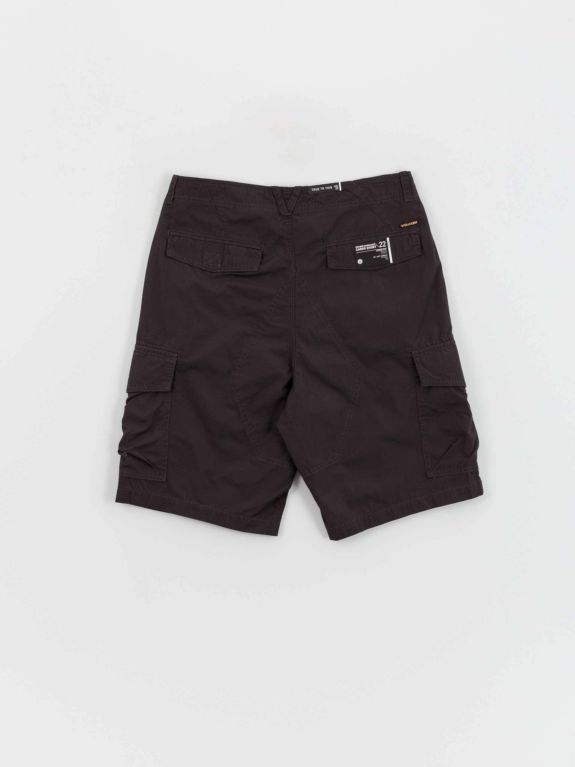 Kisnadrág Volcom Grande Barracks Cargo 22 (asphalt black)