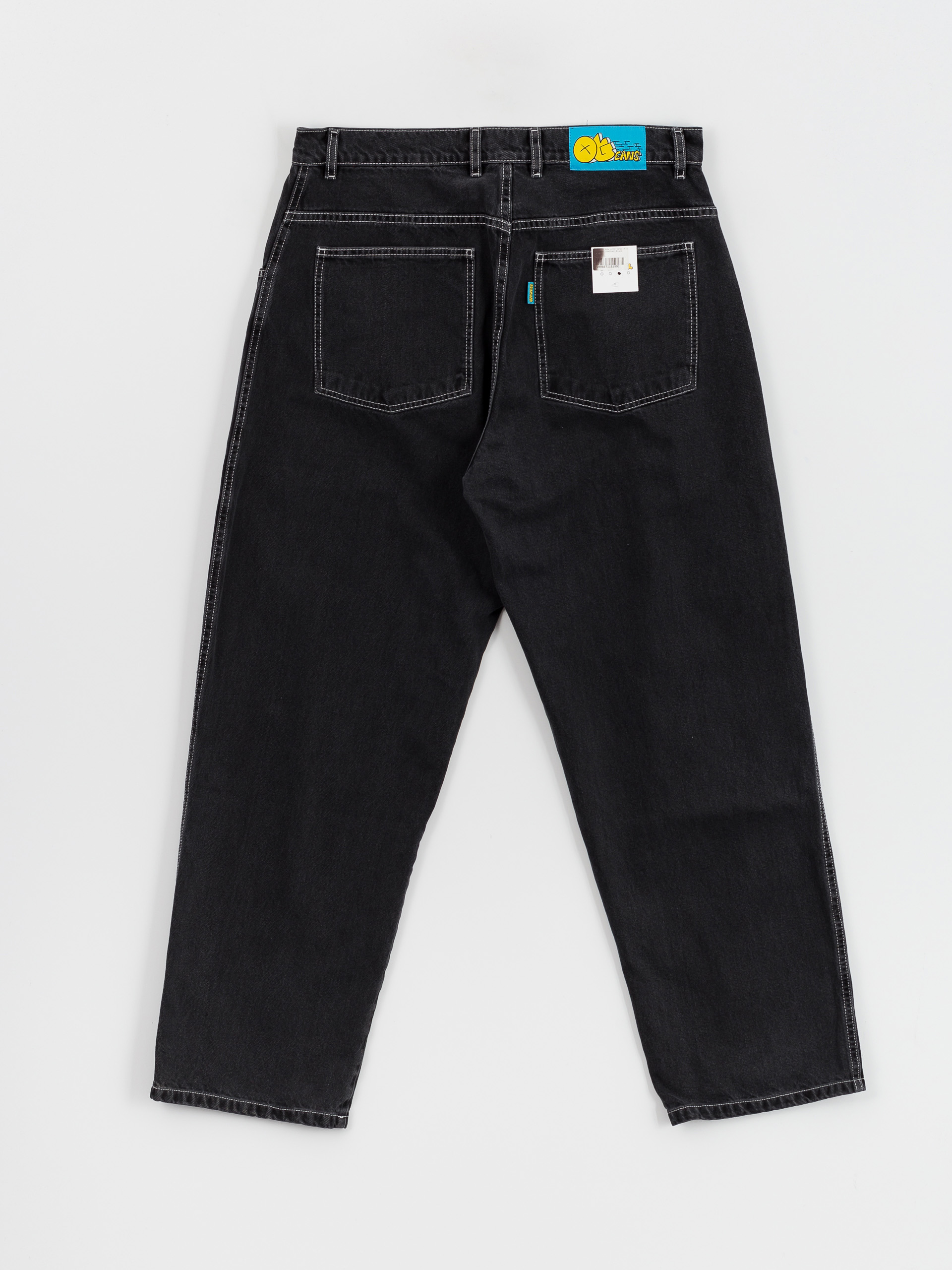 Kisnadrág Raw Hide Skateboards OG Jeans (washed black)