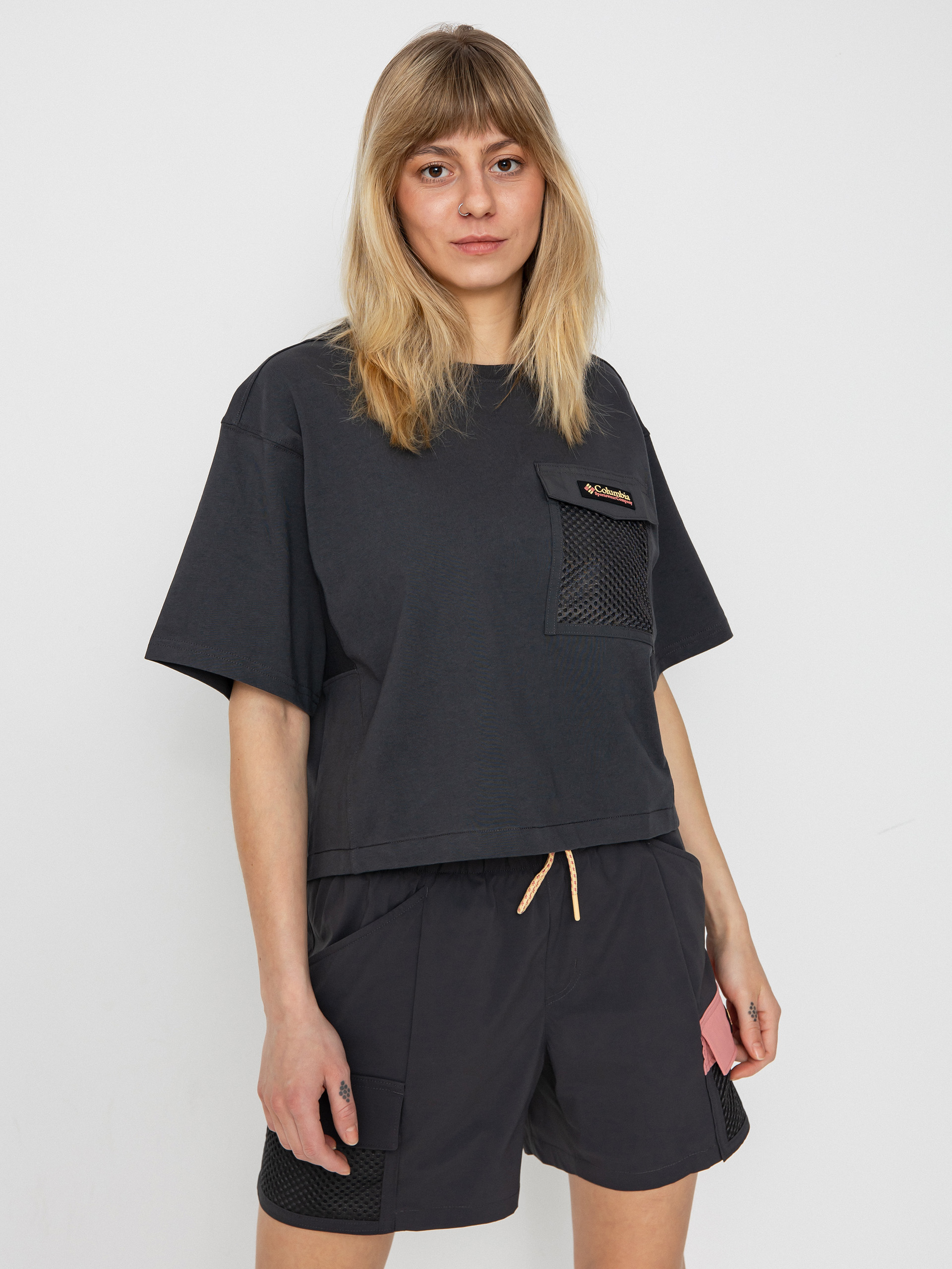 Columbia Painted Peak Wmn Pólóing (shark)