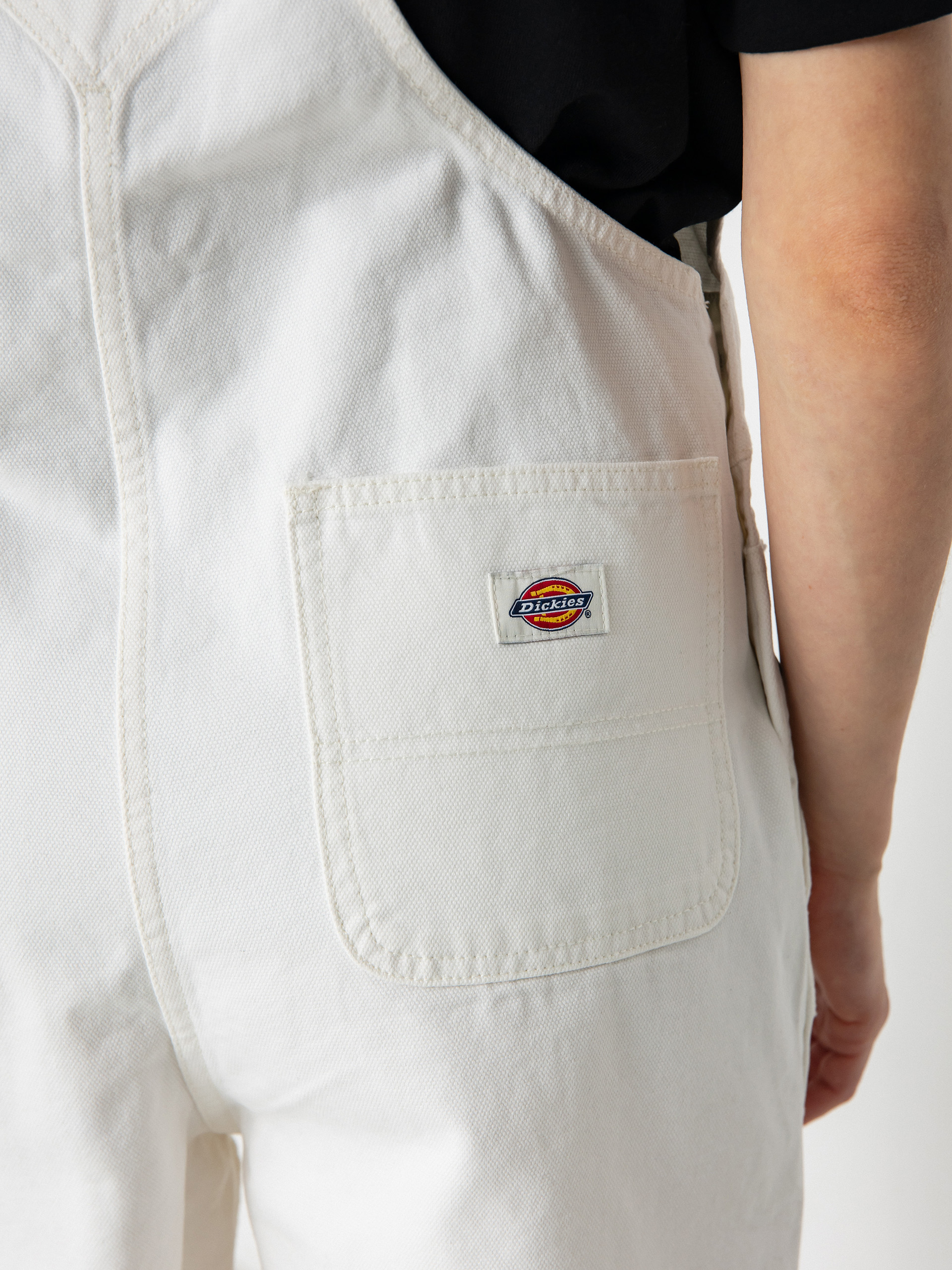 Dickies Duck Canvas Bib Wmn Rövidnadrág (stone washed cloud)