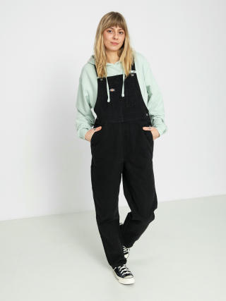 Dickies Duck Canvas Classic Bib Wmn Kisnadrág (stone washed black)