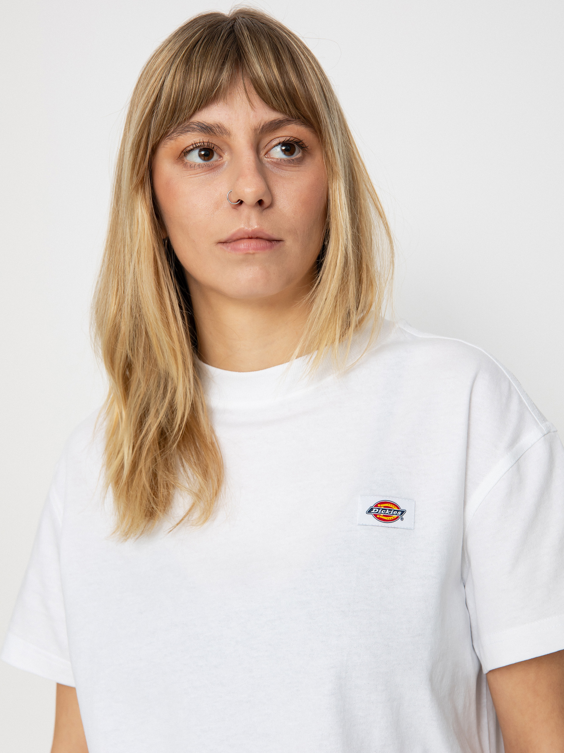 Dickies Oakport Boxy Wmn Póló (white)