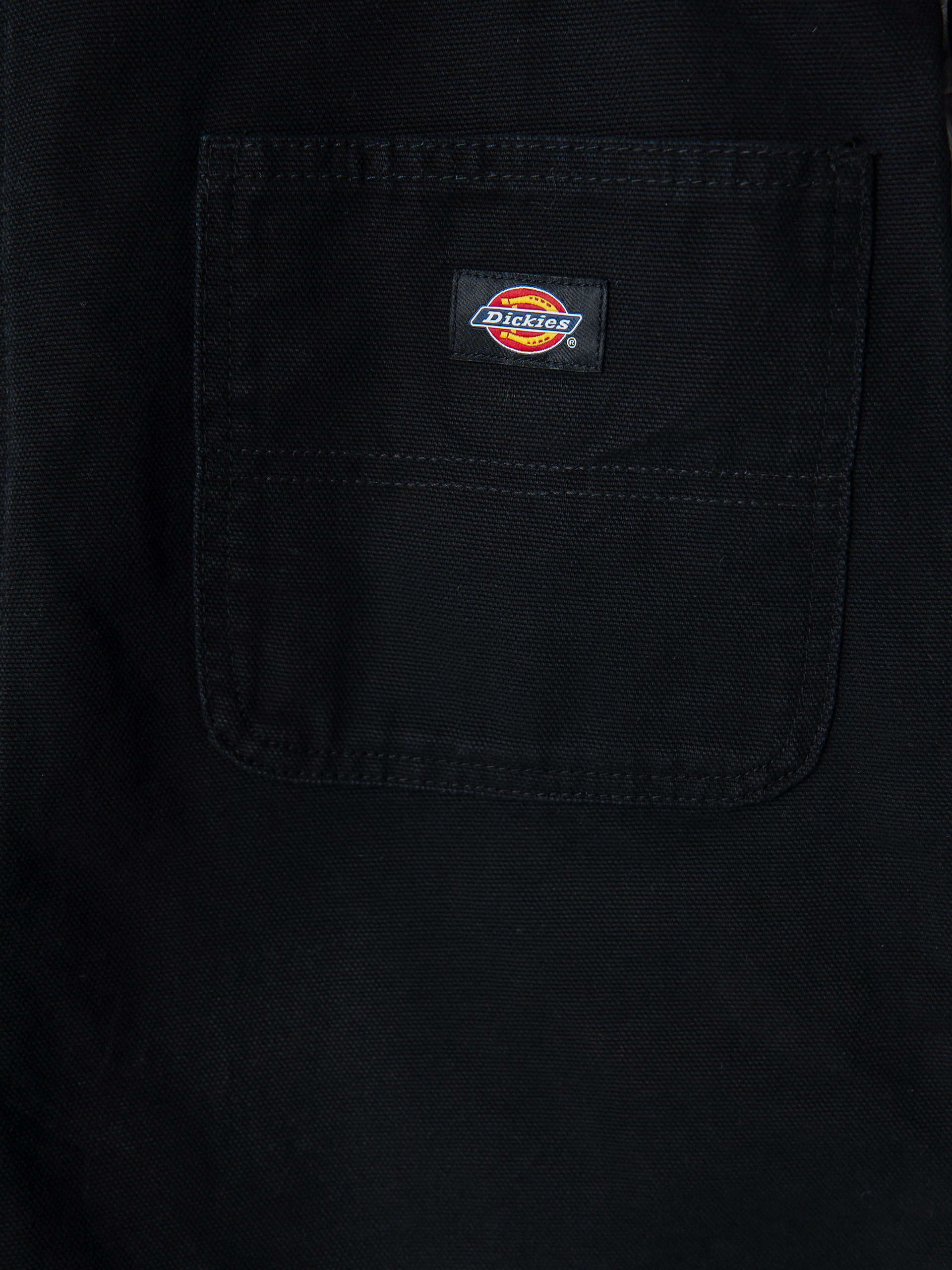 Dickies Duck Canvas Bib Wmn Rövidnadrág (stone washed black)