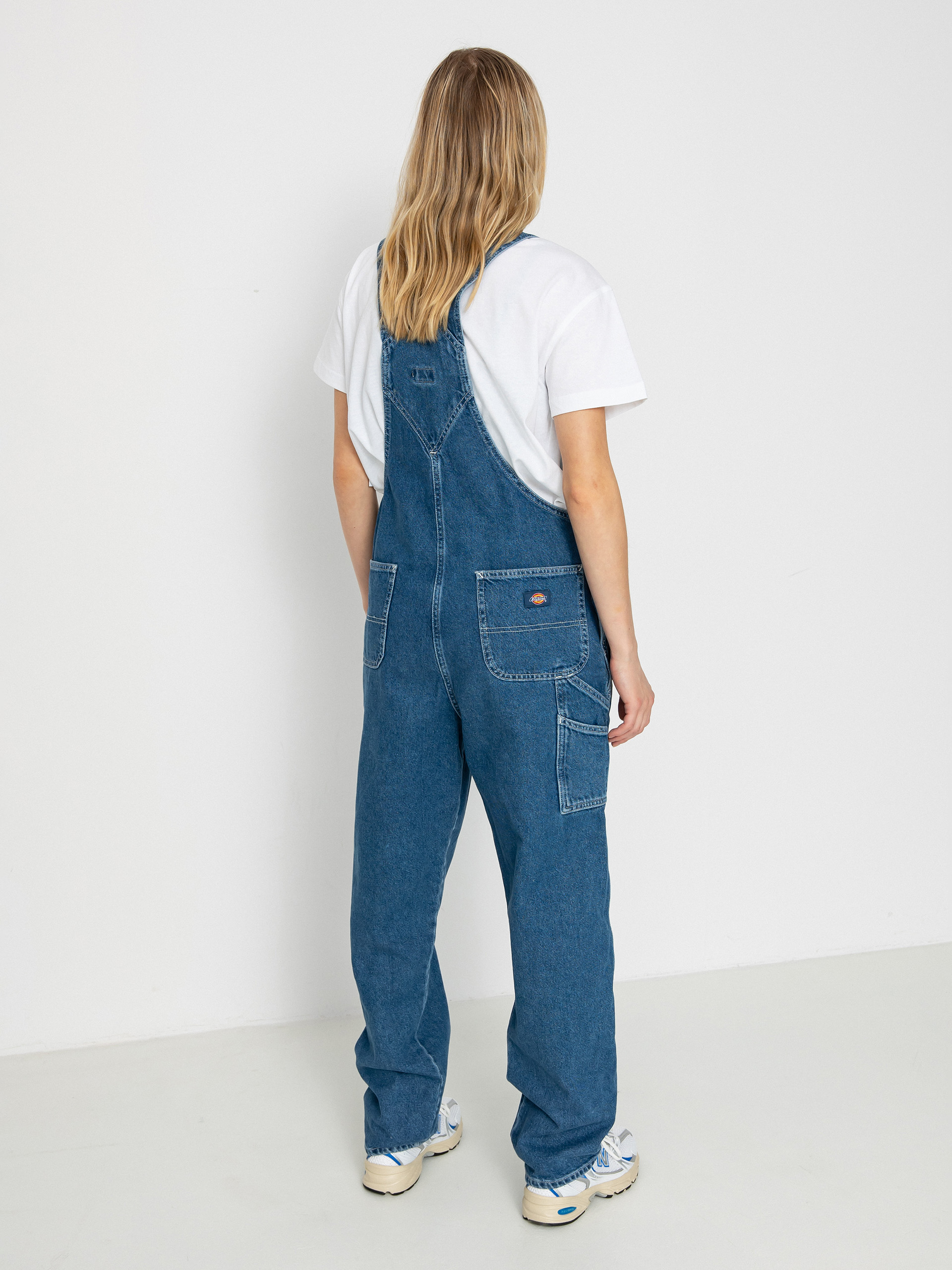 Dickies Classic Denim Bib Wmn Kisnadrág (classic blue)