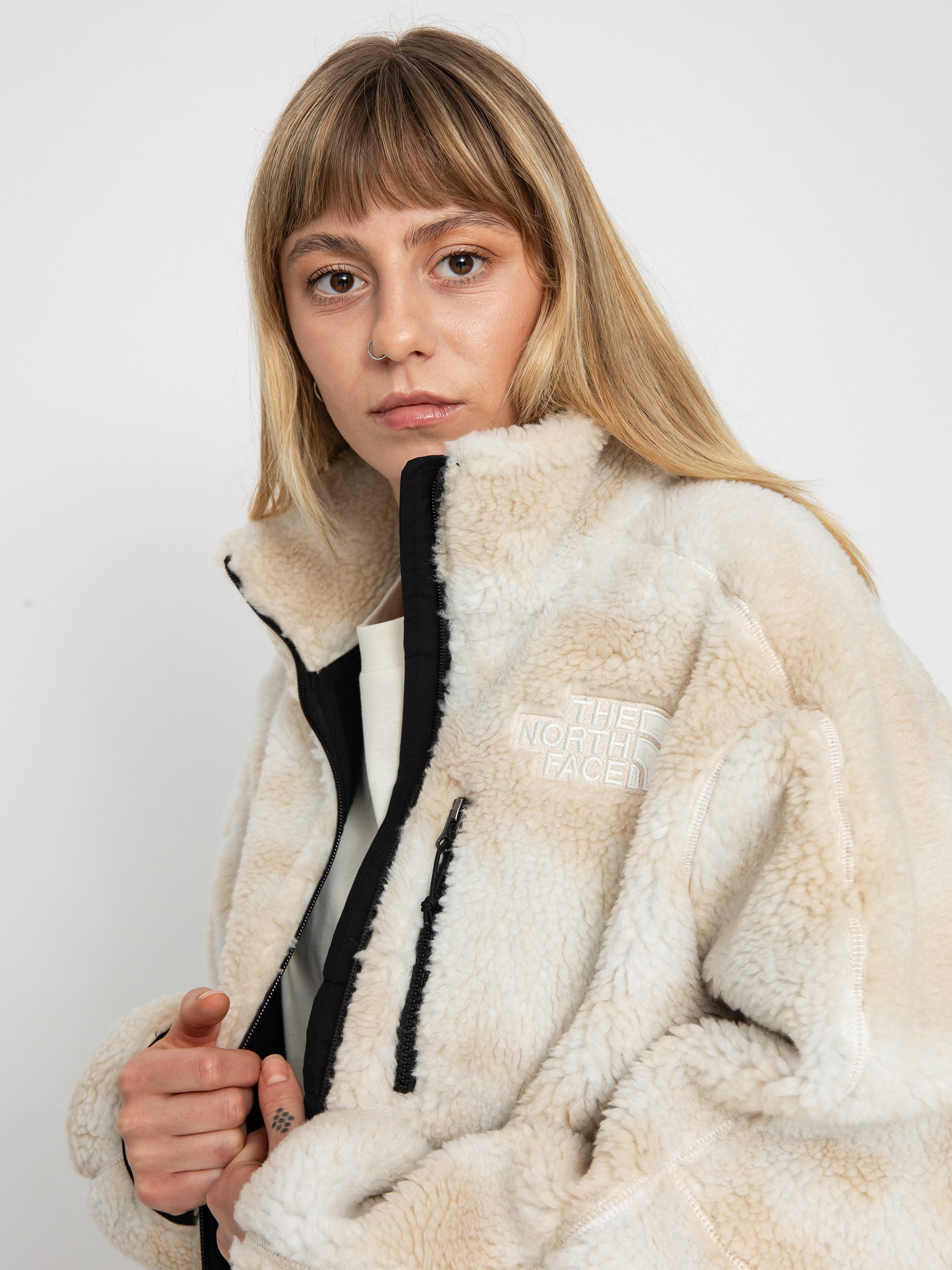 The North Face Denali X Wmn Dzseki (white dune low-fi hi-te)