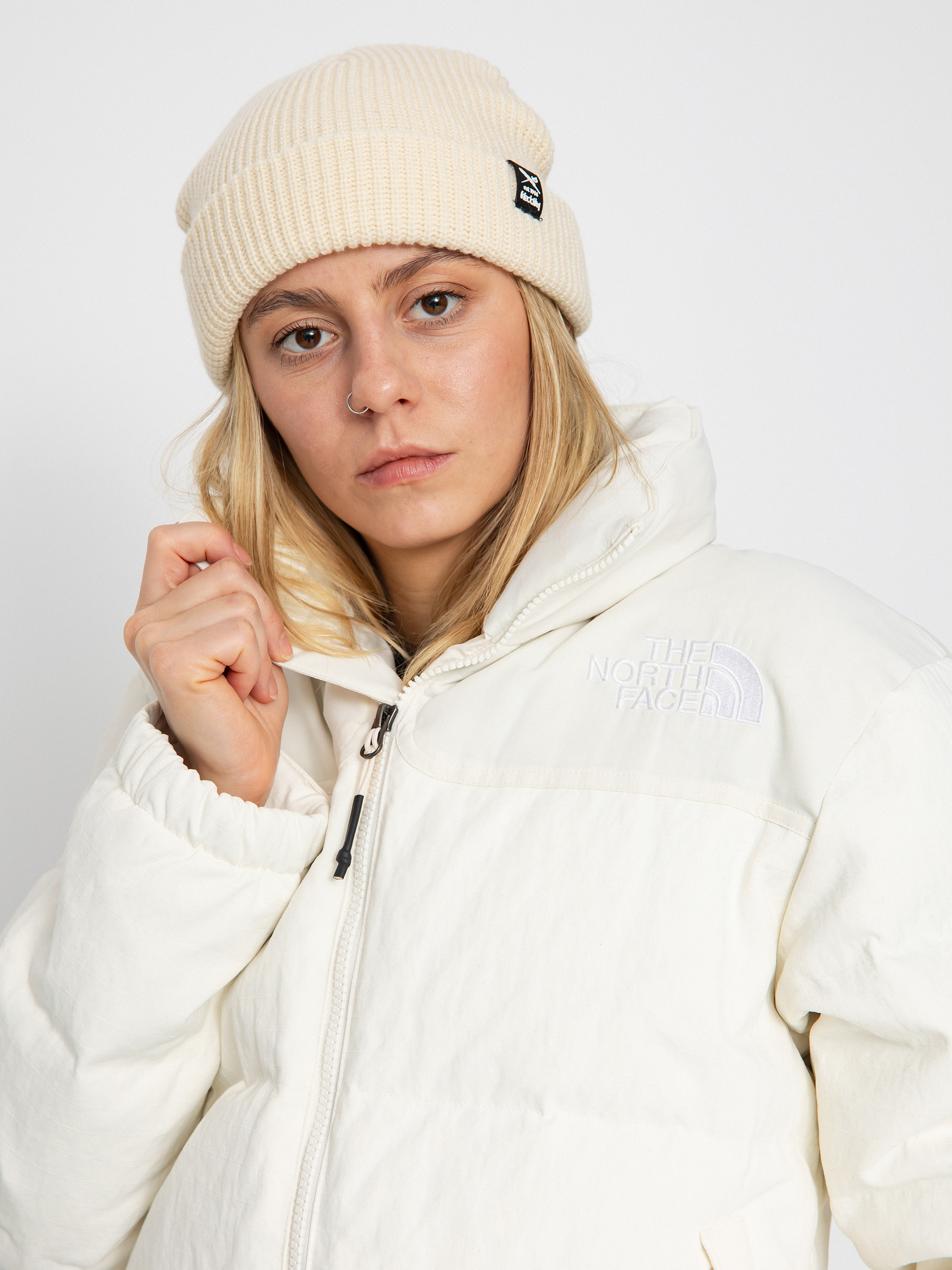 The North Face 92 Ripstop Nuptse Wmn Dzseki (white dune)